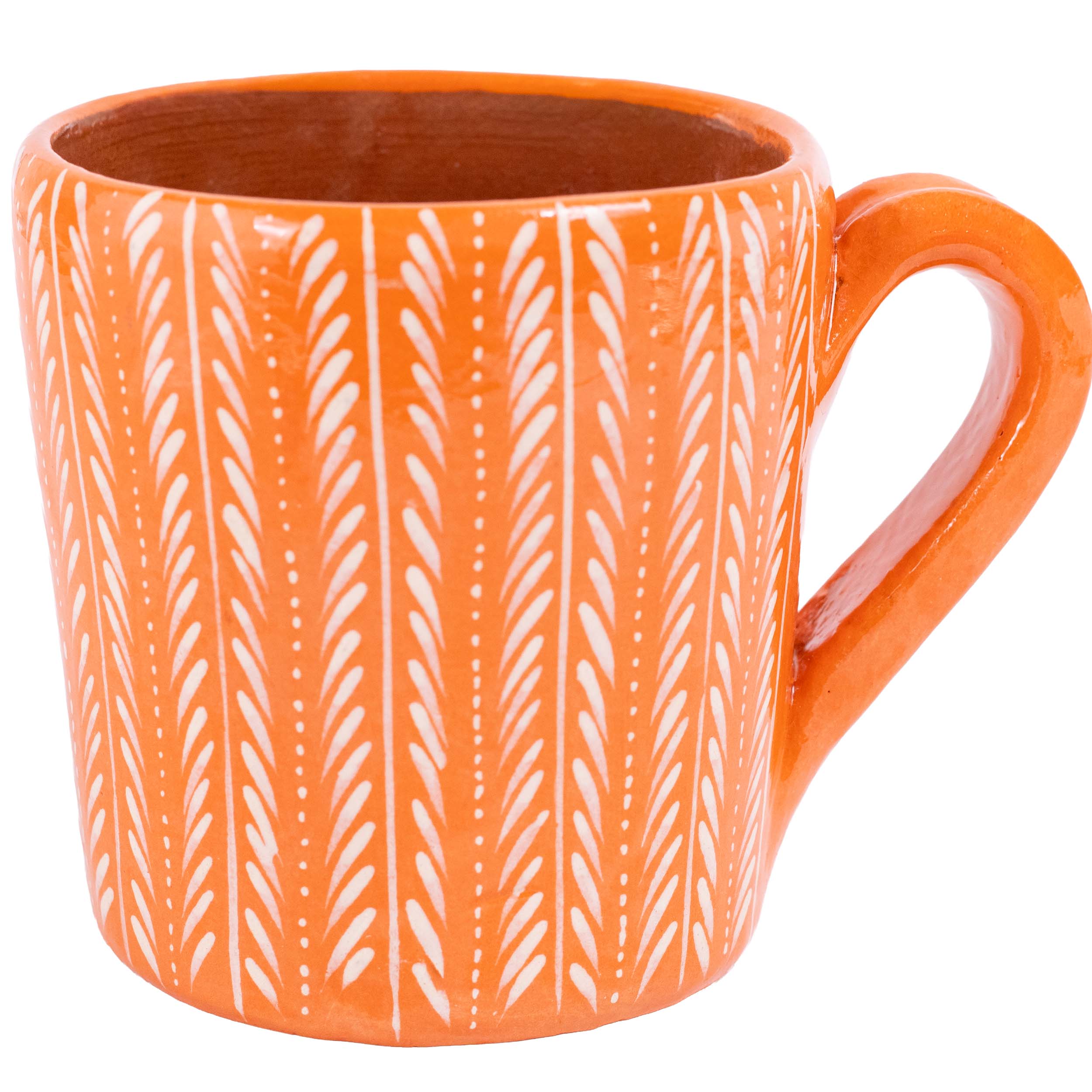 Capula Rhythmic Brushstrokes Mug