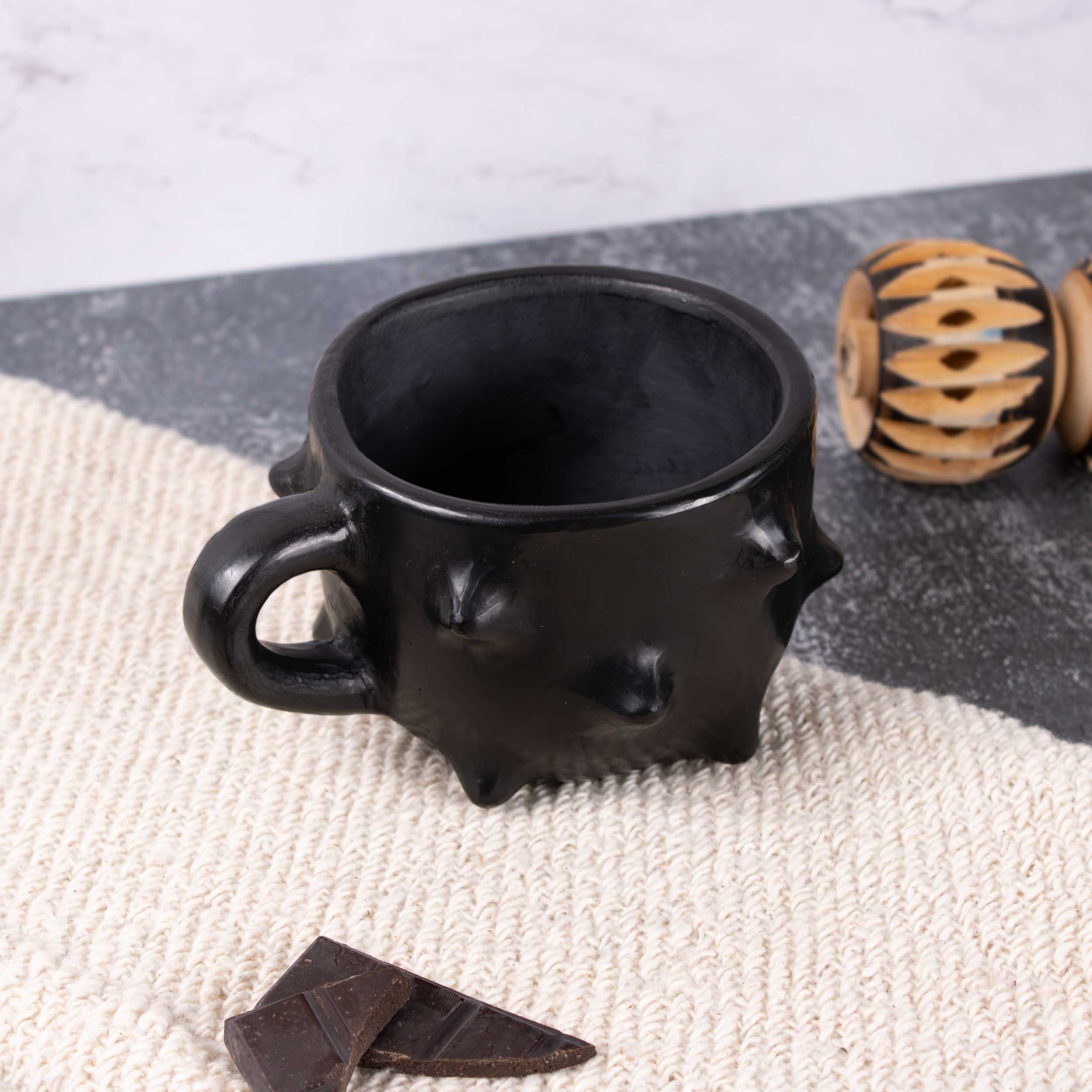 Barro Negro, Black Clay, Pochote Mug