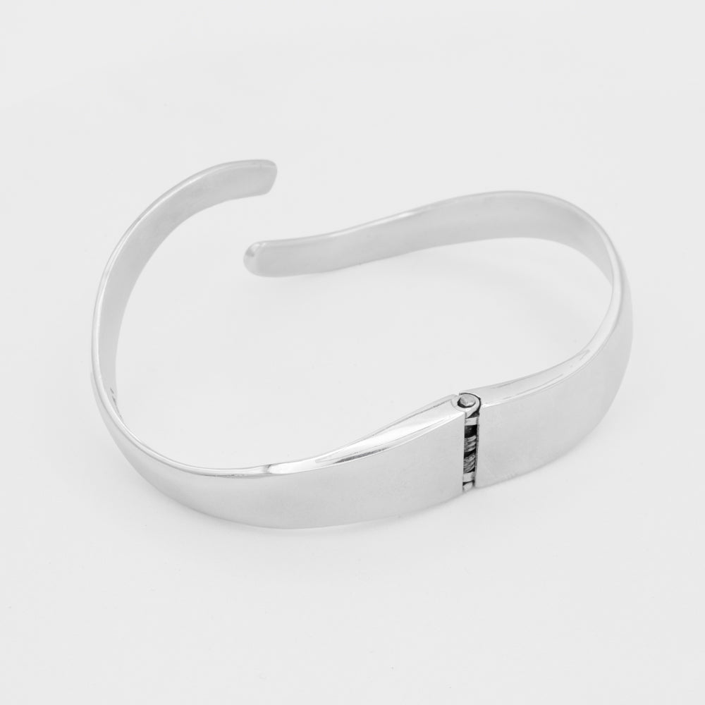 Sterling Silver Open Cuff