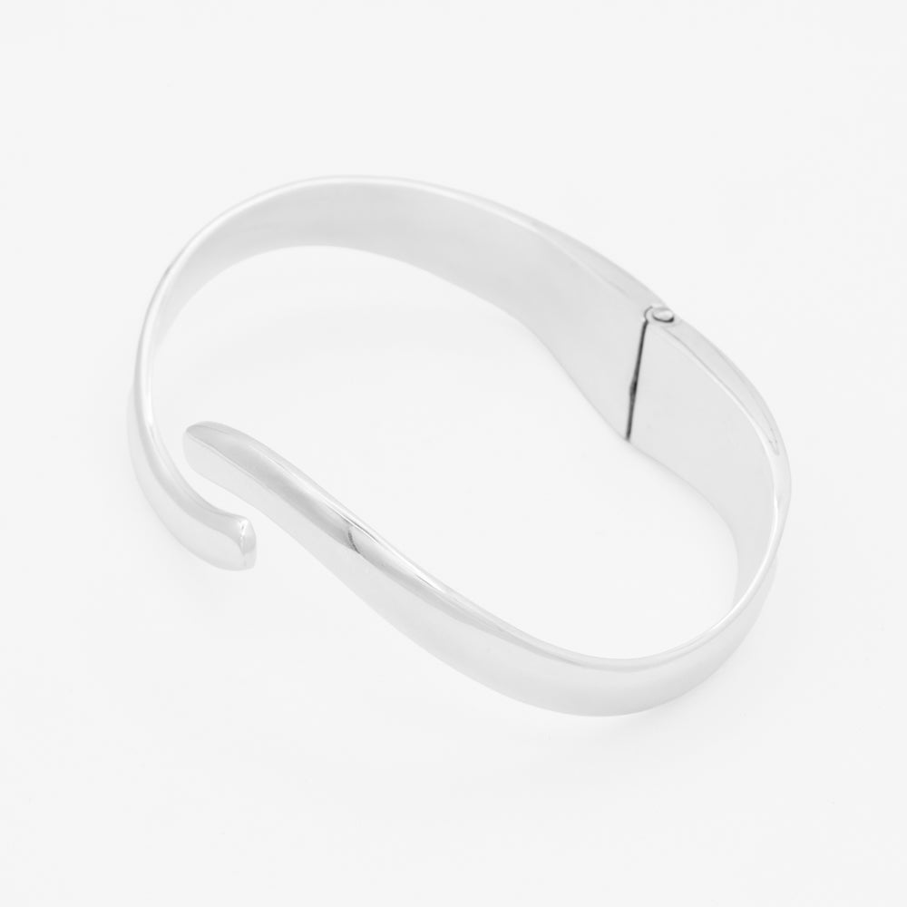 Sterling Silver Open Cuff