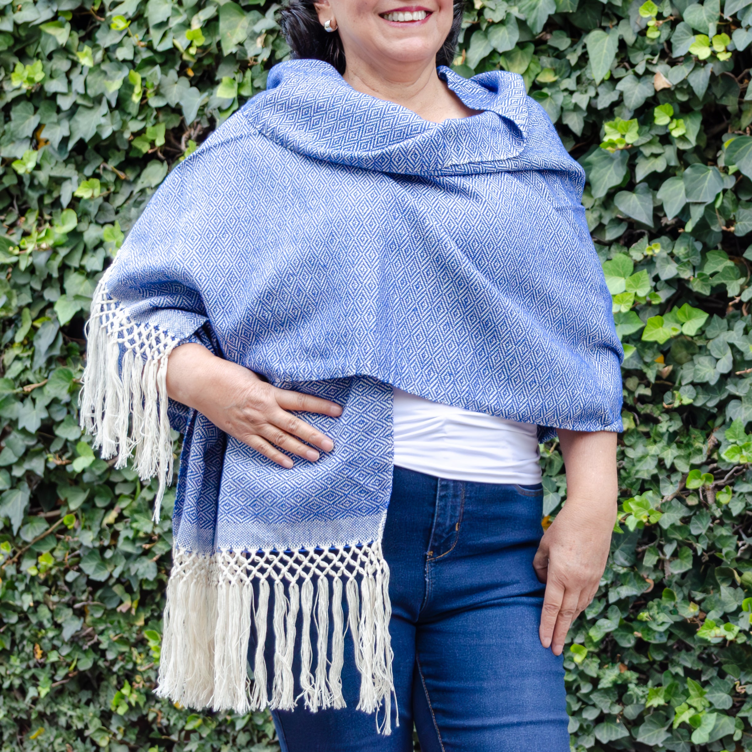 Pedal Loom Telar Woven Cozy Rebozos