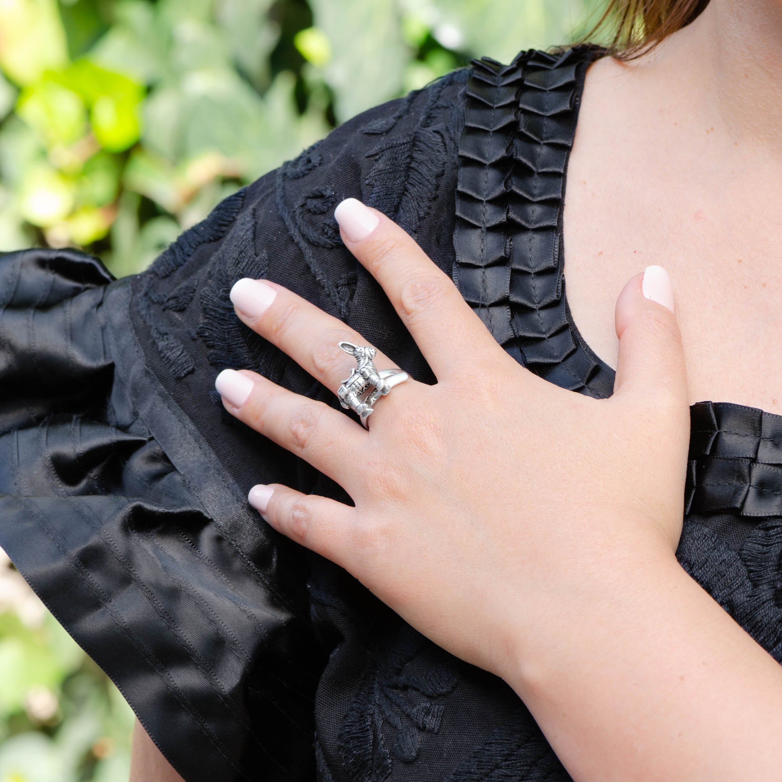 Sterling Silver Burrito Ring