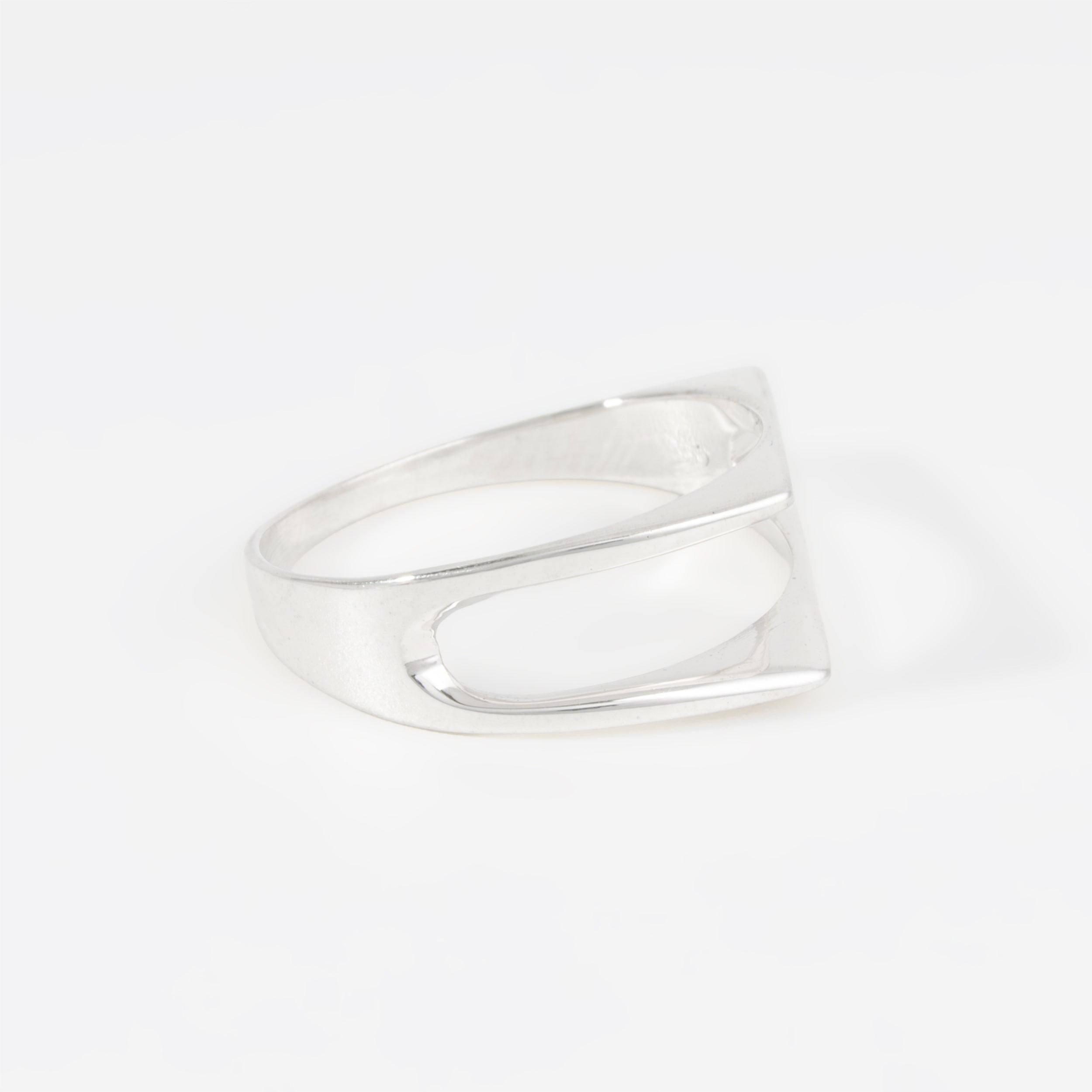 Sterling Silver Canal Ring