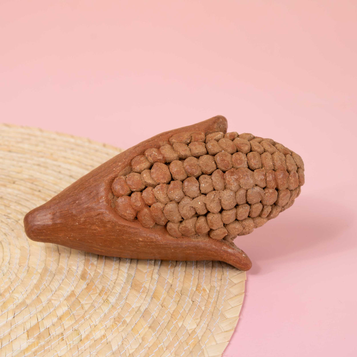 Barro Rojo Elote Maiz Wall Art Decor