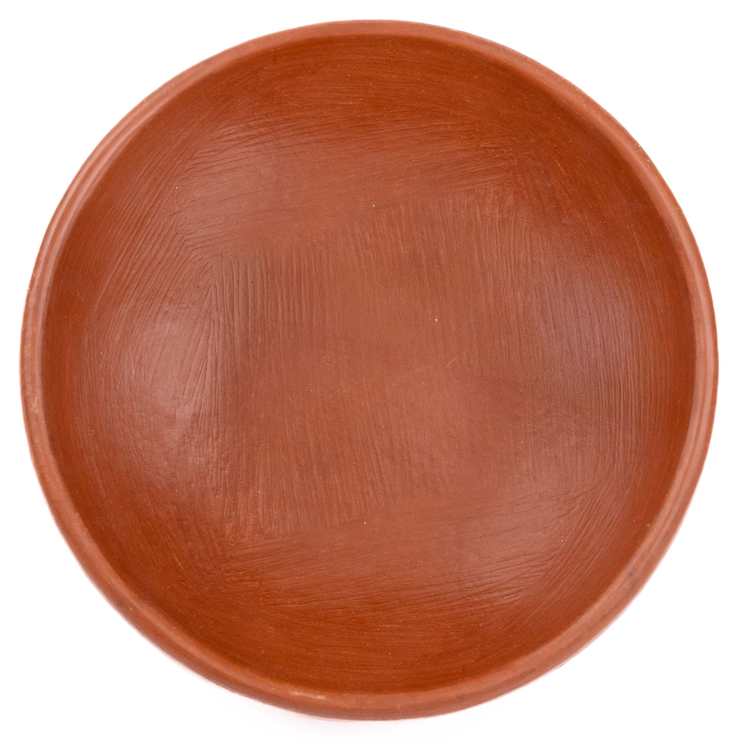 Red Clay Terracotta Cereal/Soup Bowl