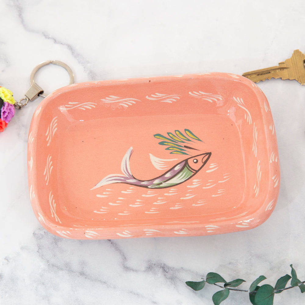 Peces de Capula Rectangular Trinket Dish