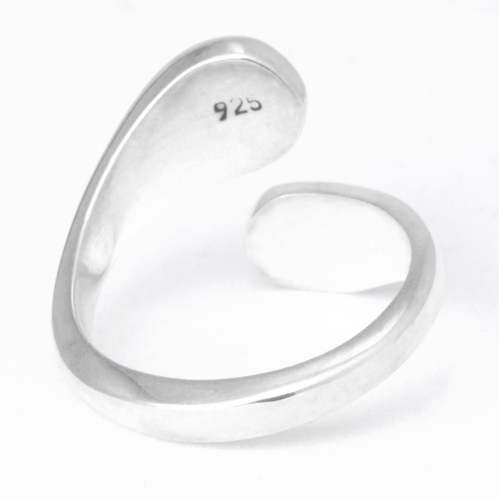 Sterling Silver Gotitas Adjustable Ring