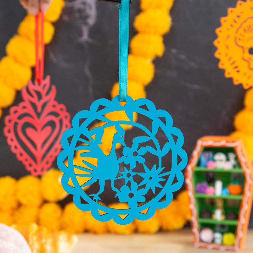 "Papel Picado" Hanging Ornament