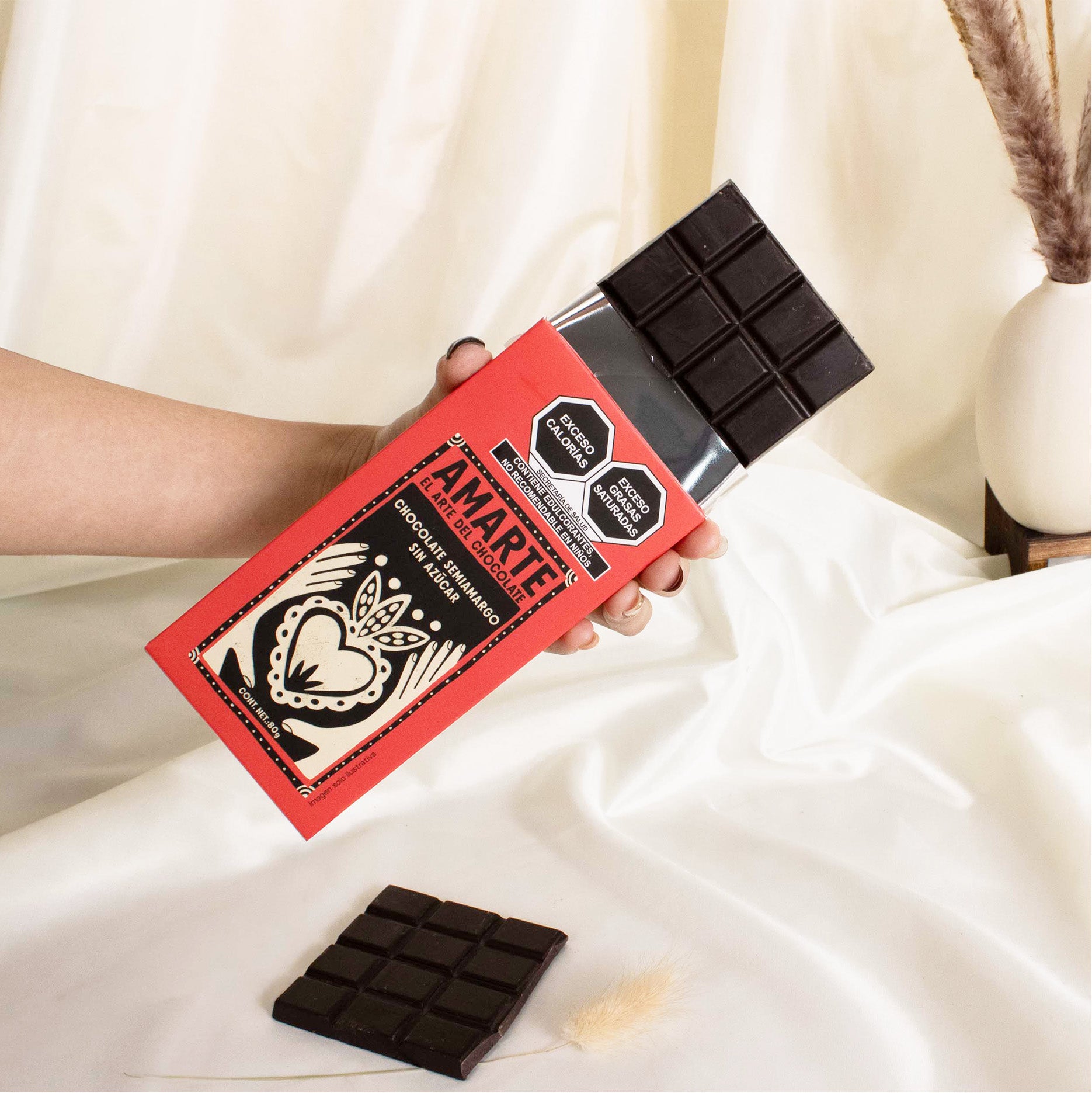 Bittersweet Dark Chocolate Bar with No Sugar