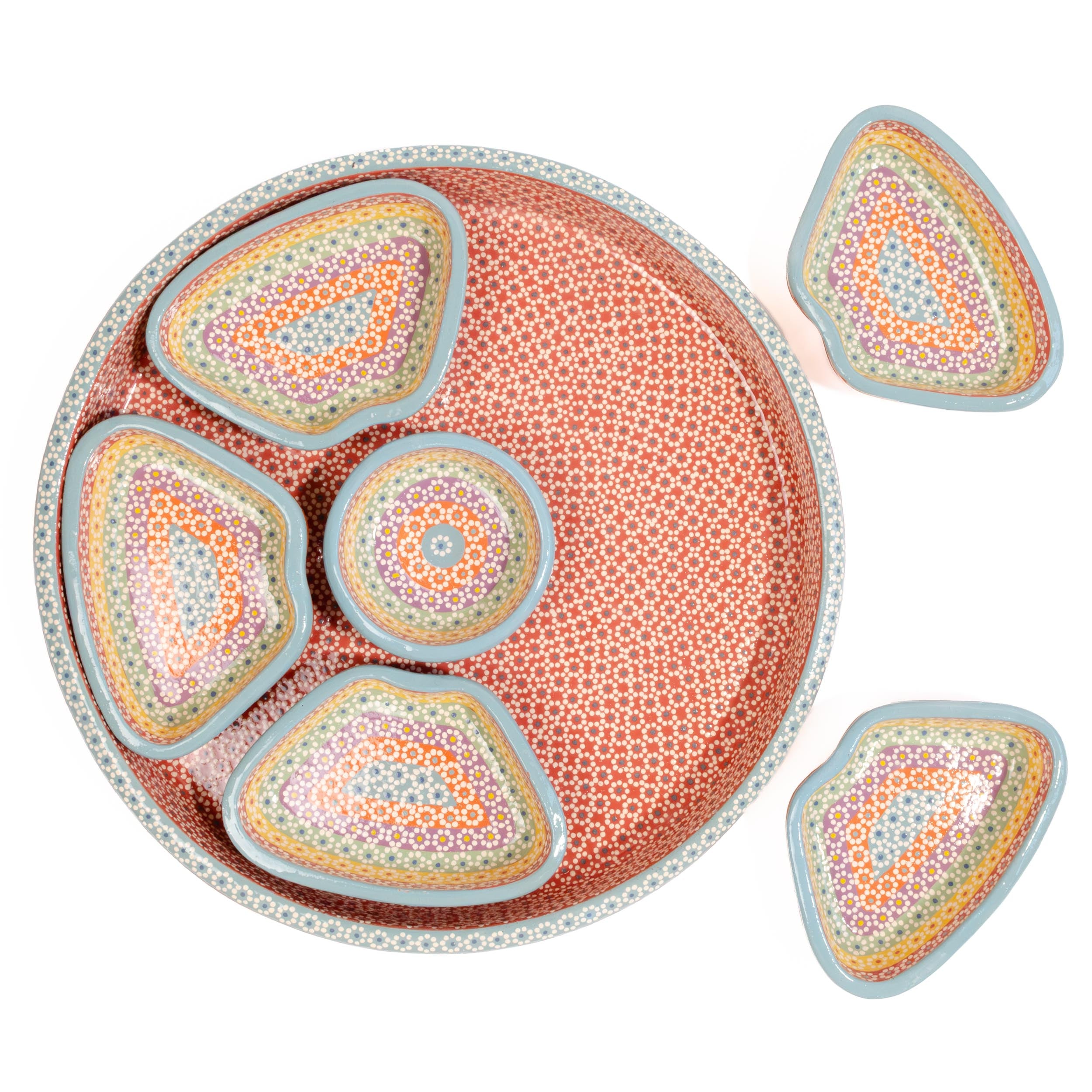 Capula Modular 7-Piece Round Serving Set