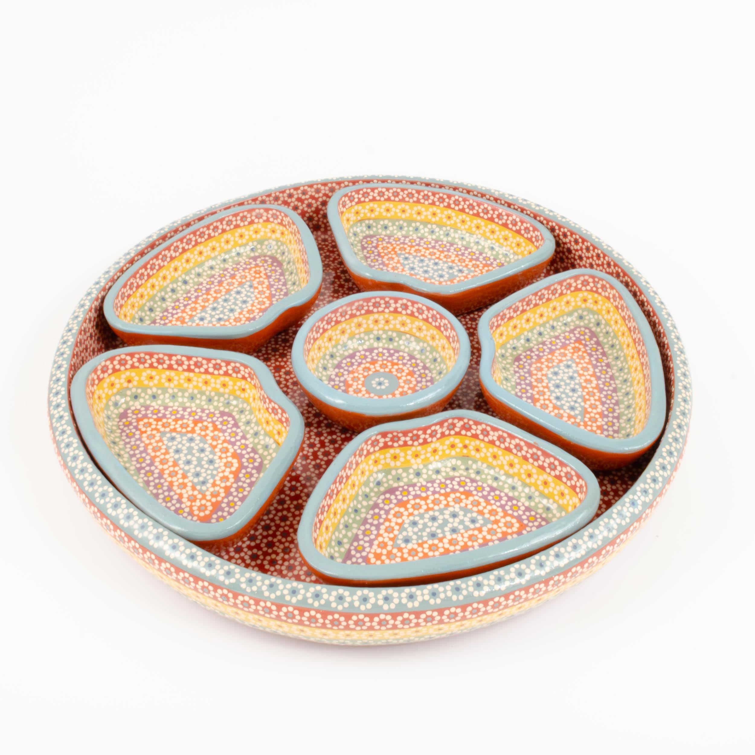 Capula Modular 7-Piece Round Serving Set