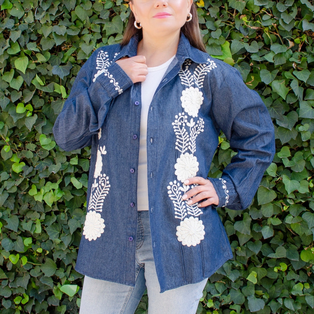 Carranza Button Up Denim Shirt
