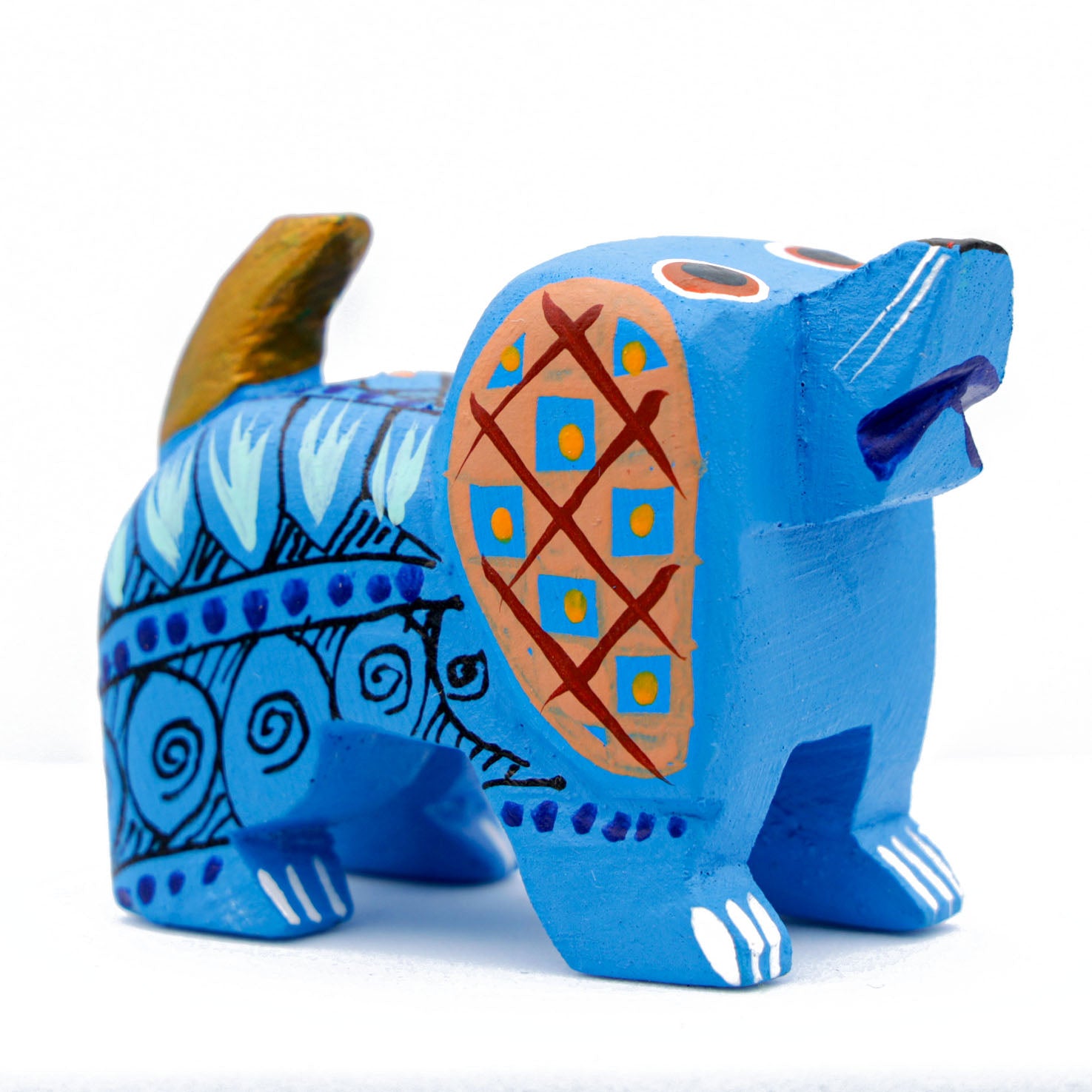 Dog Alebrije with Frets