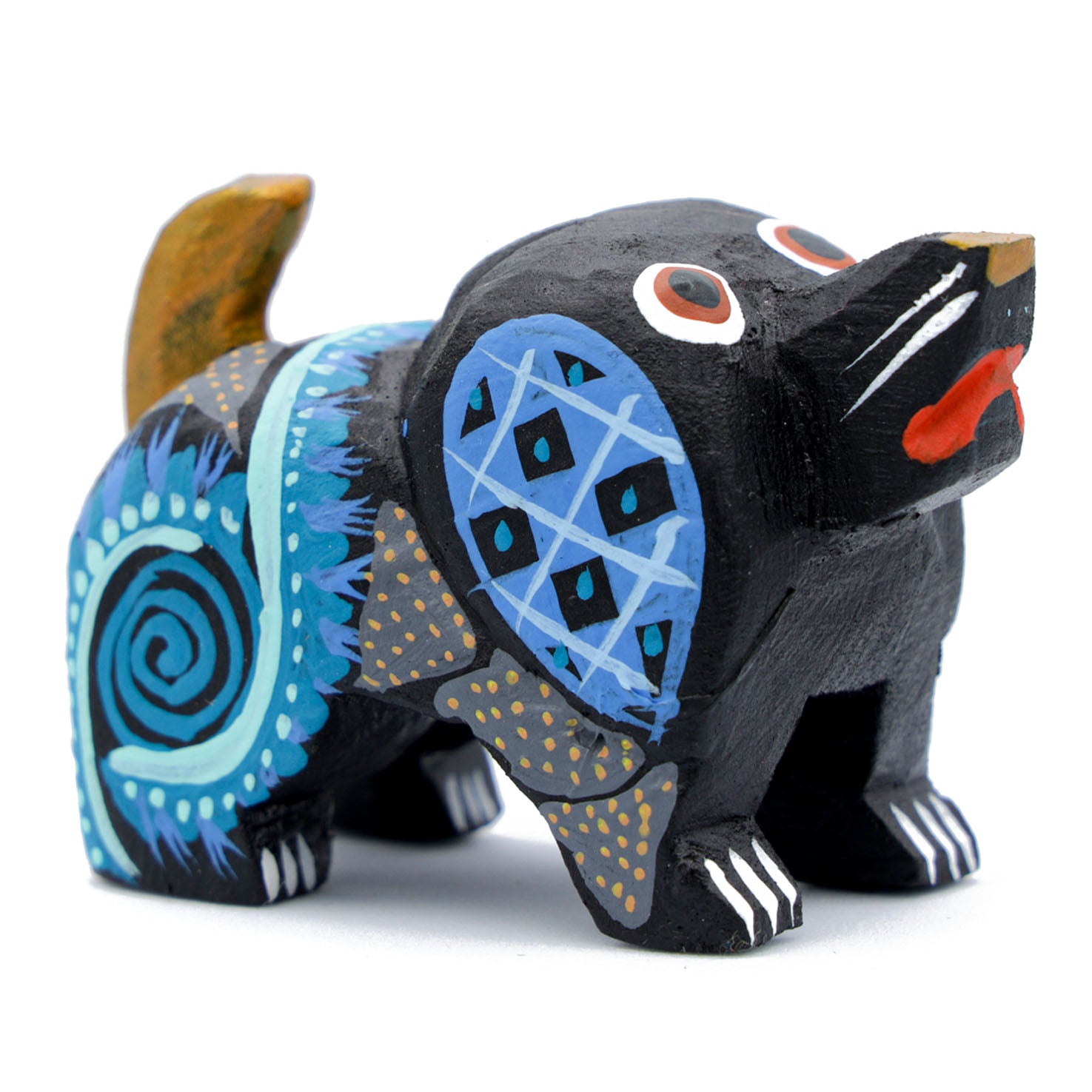 Dog Alebrije with Frets
