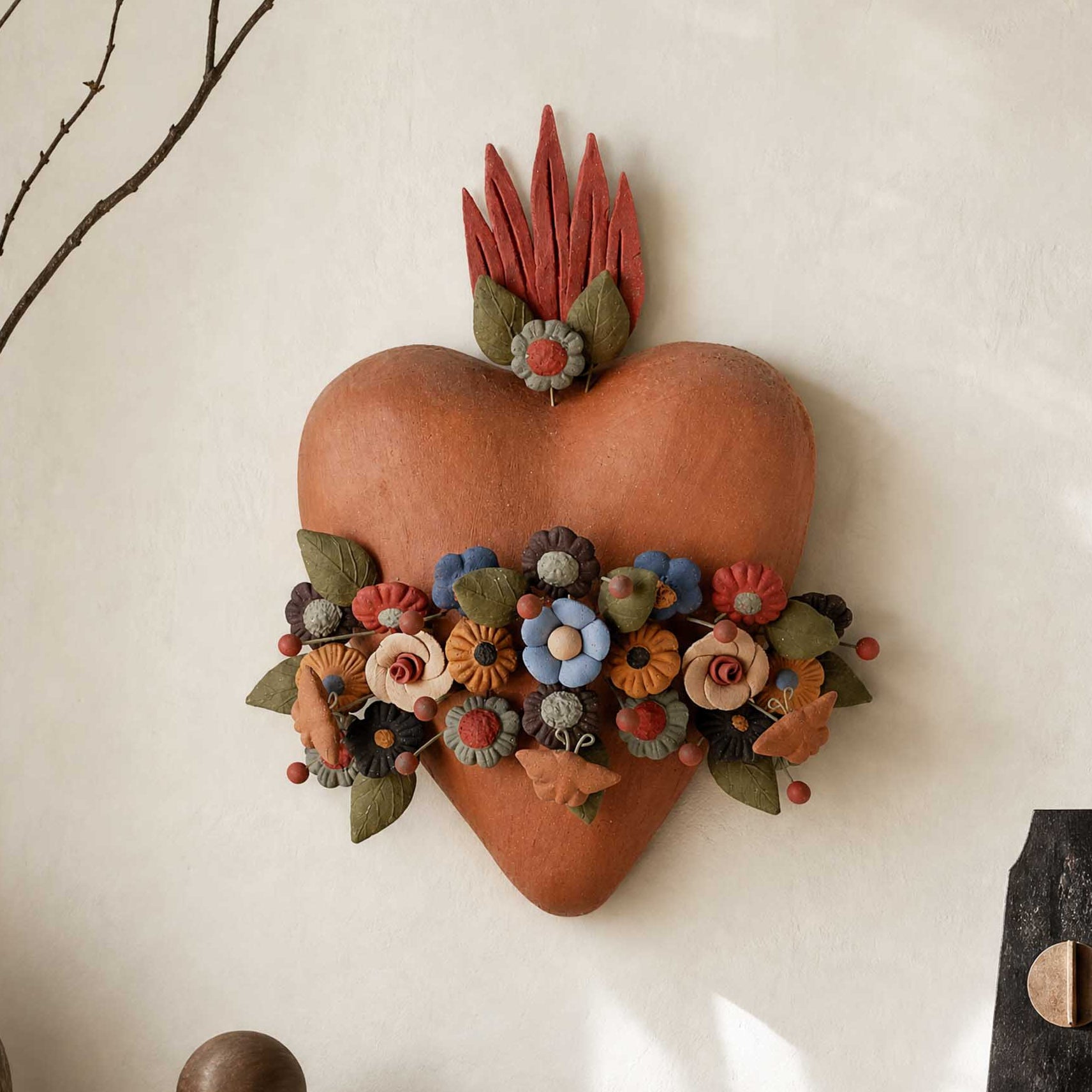 Mariposas Sacred Heart Barro Pigmentado