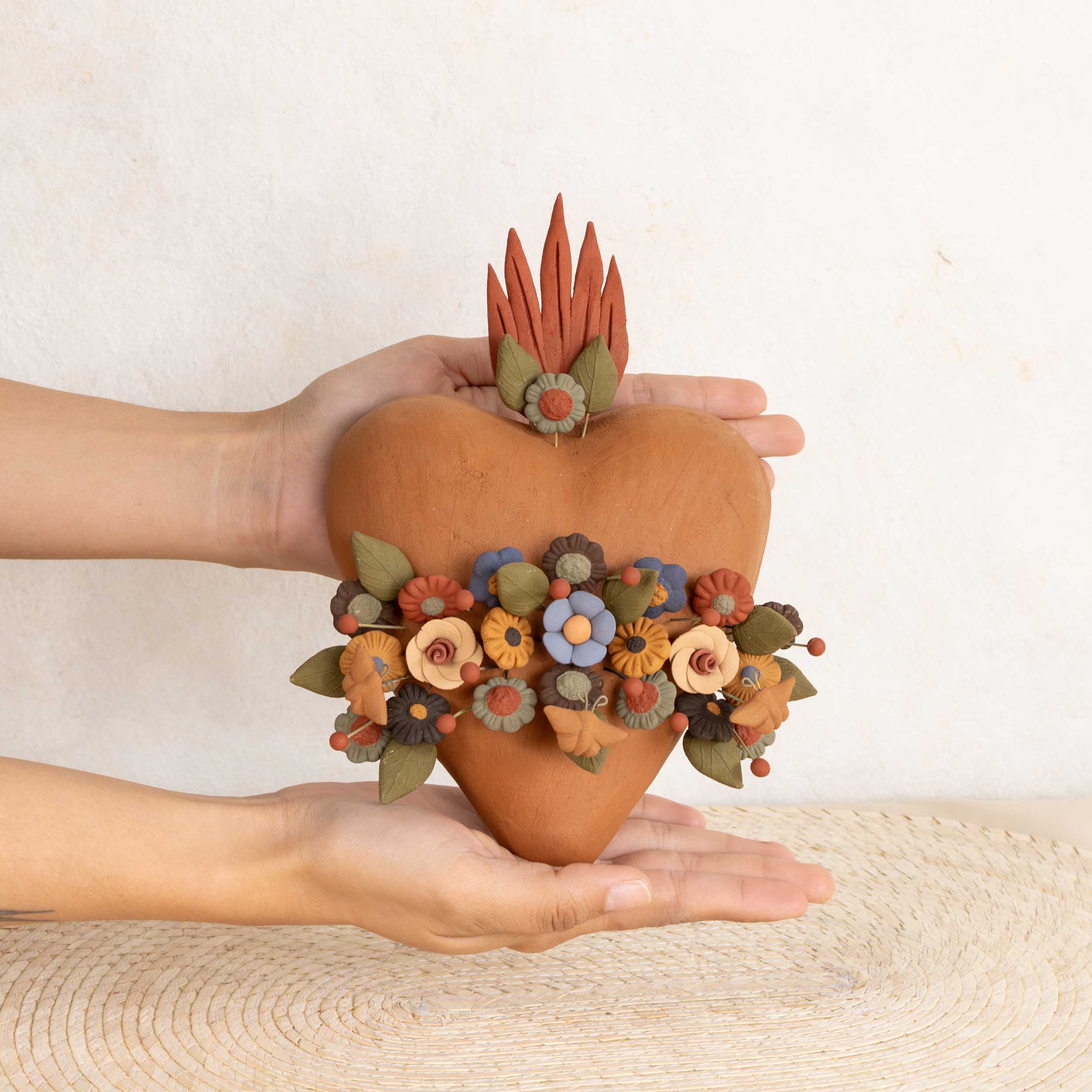 Mariposas Sacred Heart Barro Pigmentado