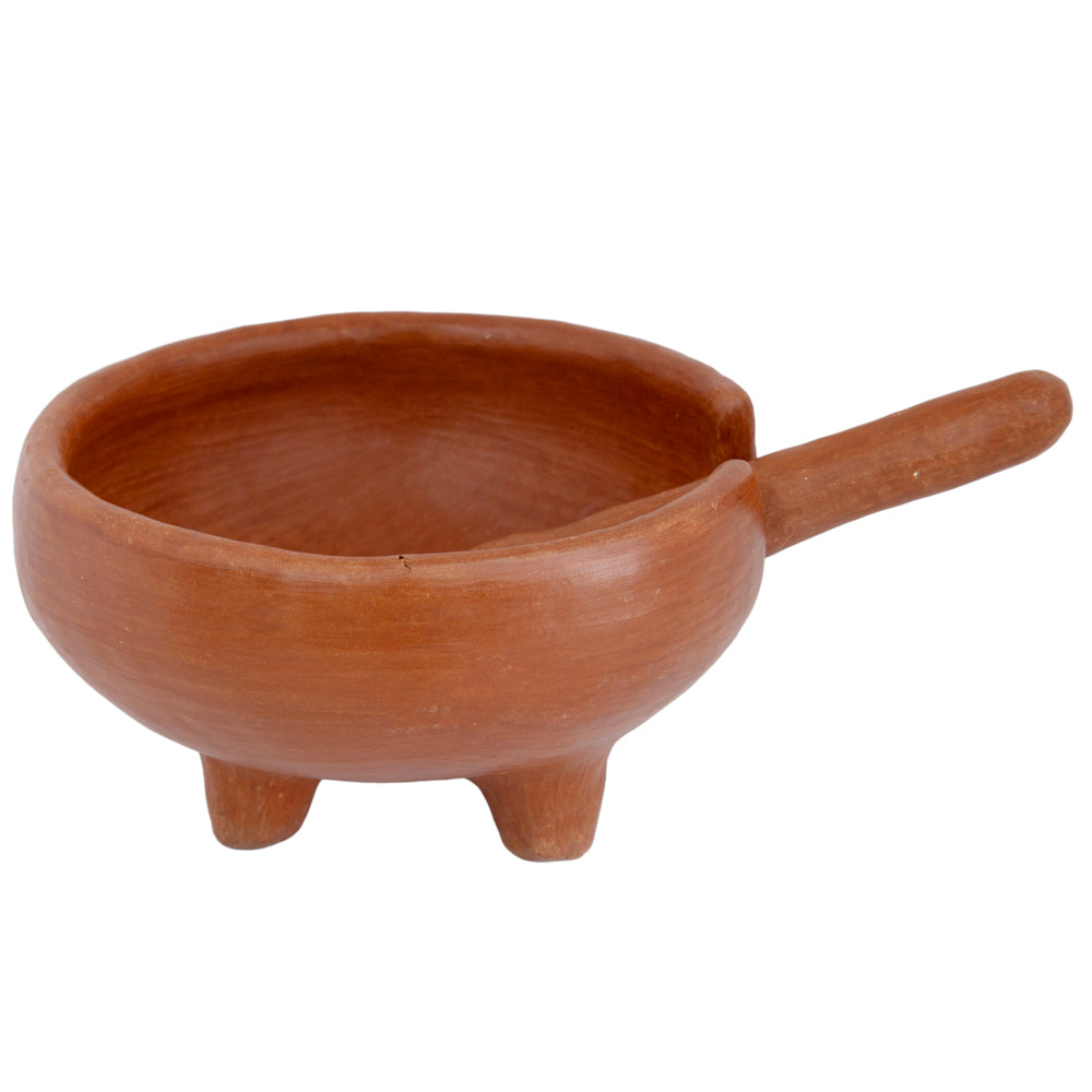 Barro Rojo Terracotta Salsa Bowl with Spoon