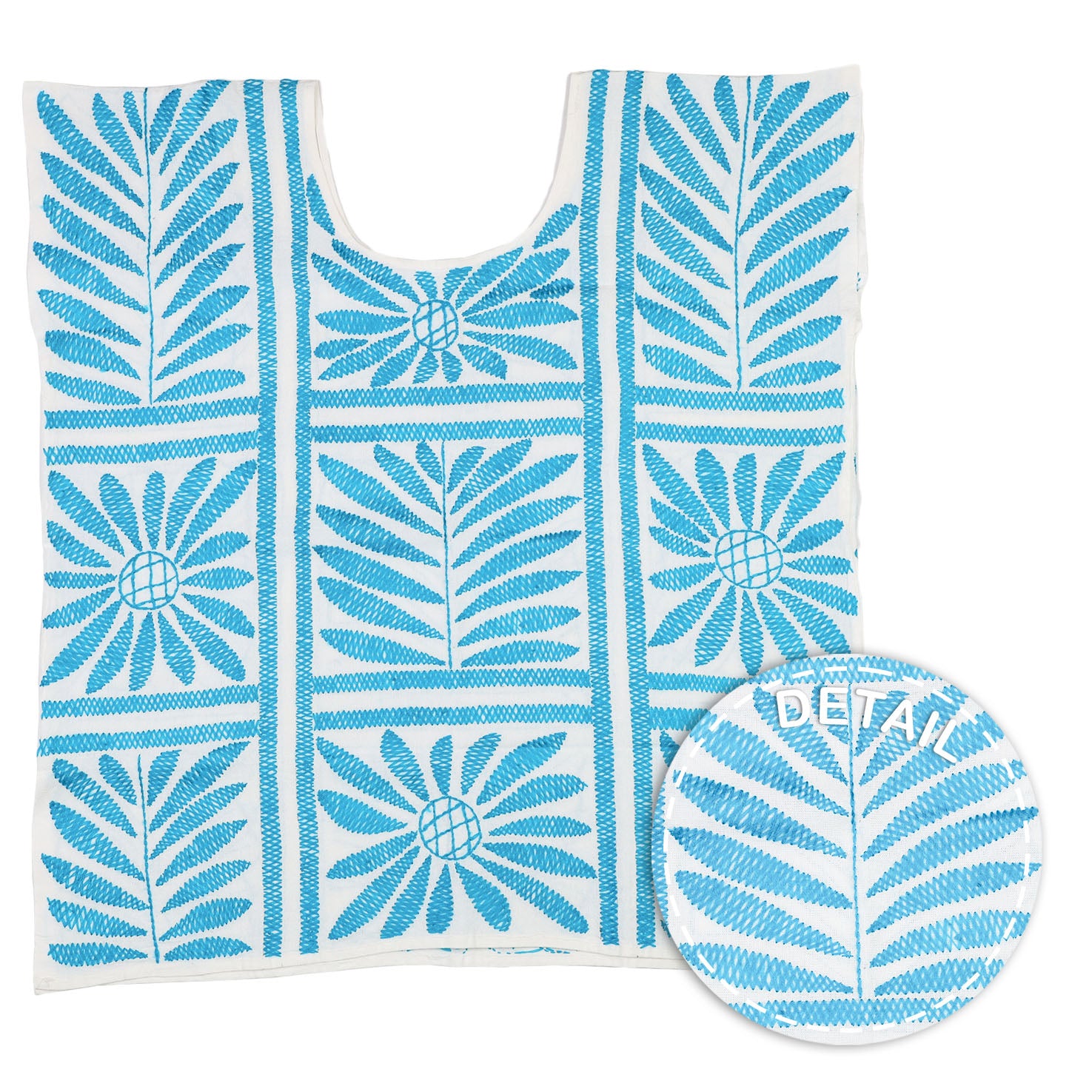 Stitched Palmita Hand-Embroidered Blouse