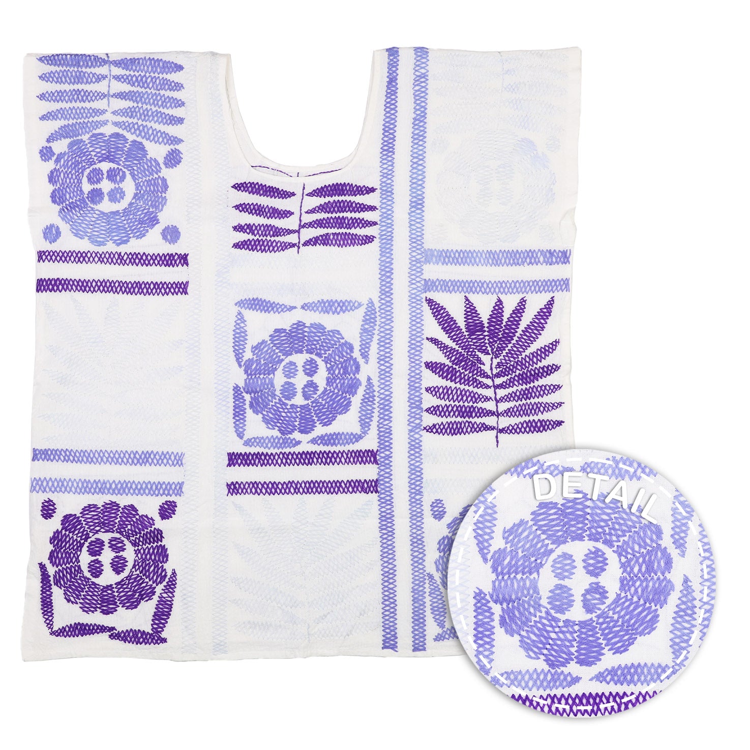 Stitched Palmita Hand-Embroidered Blouse