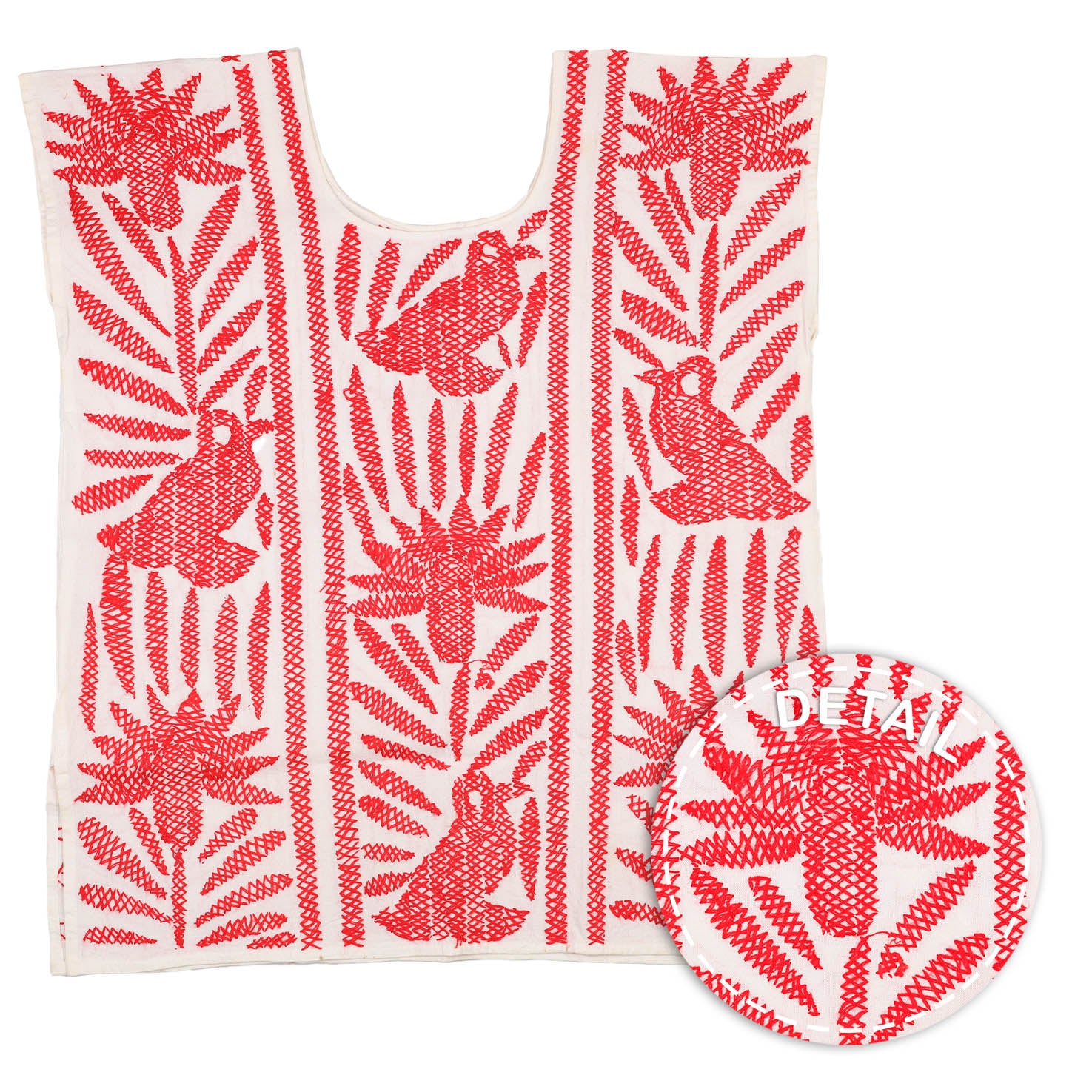 Stitched Palmita Hand-Embroidered Blouse