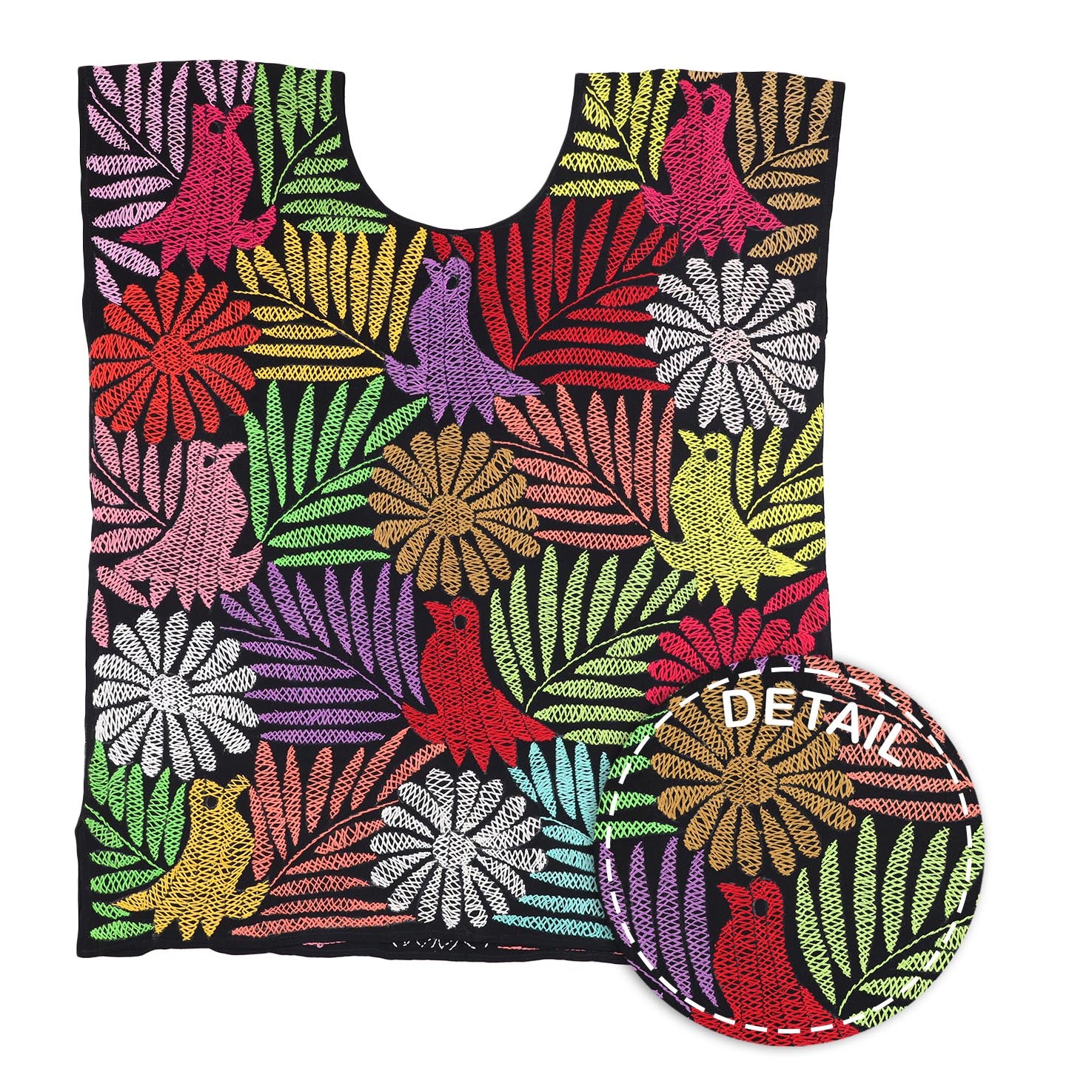 Stitched Palmita Hand-Embroidered Blouse