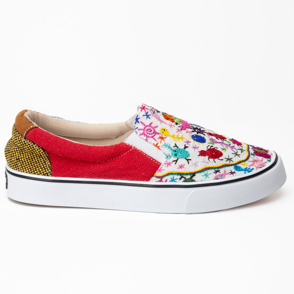 Pulguitas Embroidered Sneakers