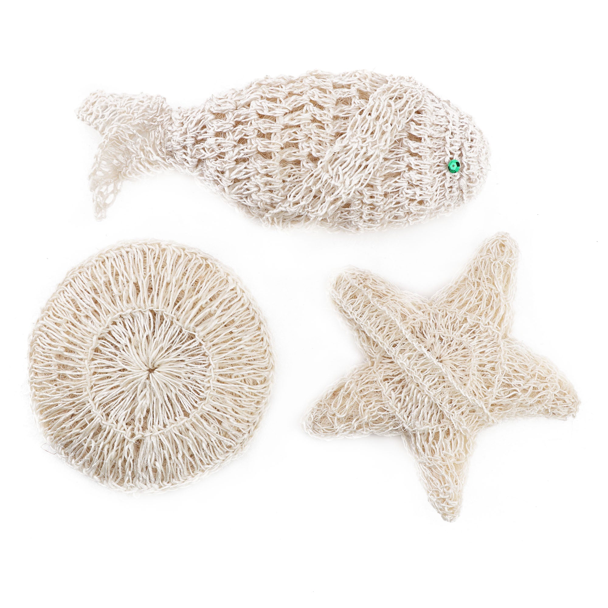 Ichtli- Ixtle Vegetable Fiber Body Sponge