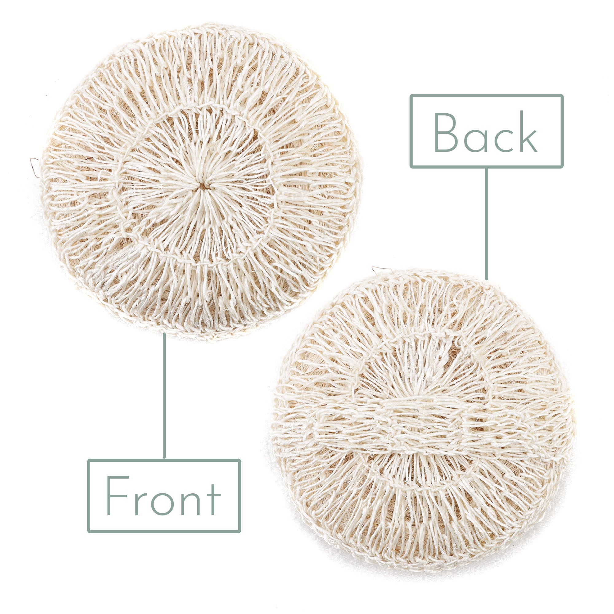 Ichtli- Ixtle Vegetable Fiber Body Sponge