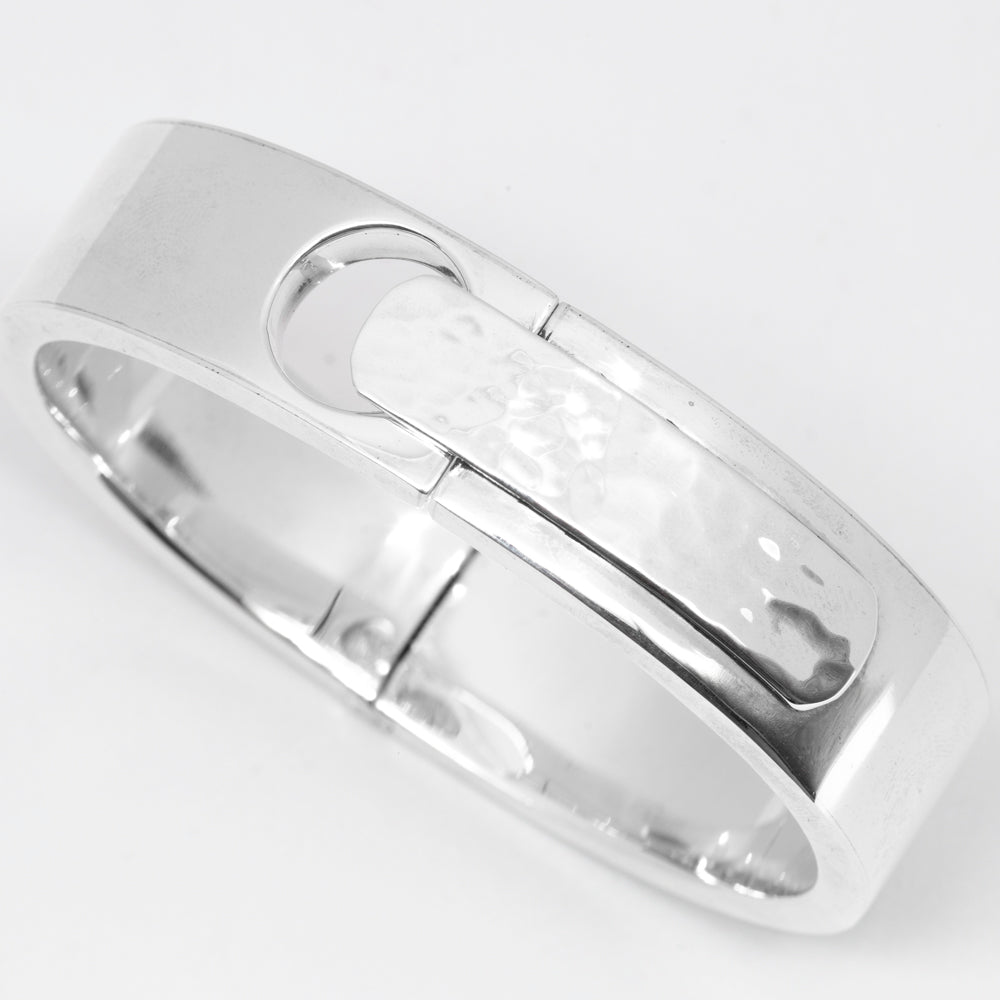 Sterling Silver Luna Cierre Oval Bracelet