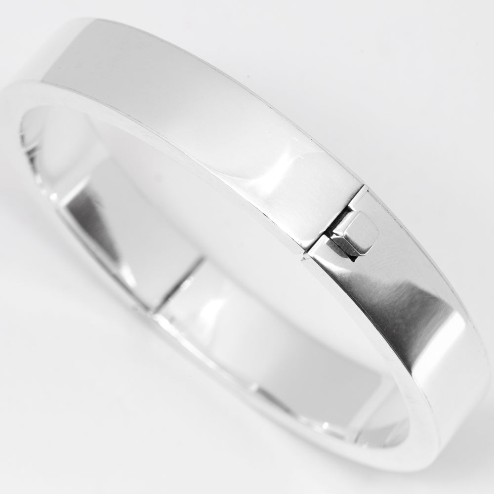 Sterling Silver Clásico Round Bangle