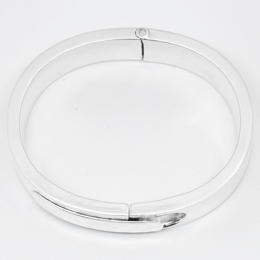 Sterling Silver Luna Cierre Oval Bracelet