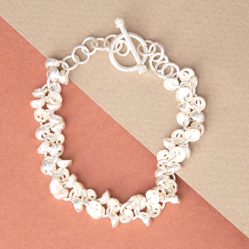 Sterling Silver Cazuelitas Bracelet