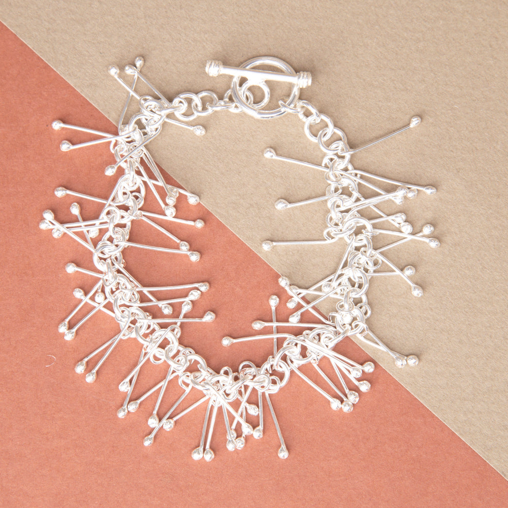 Sterling Silver Cerillos Bracelet