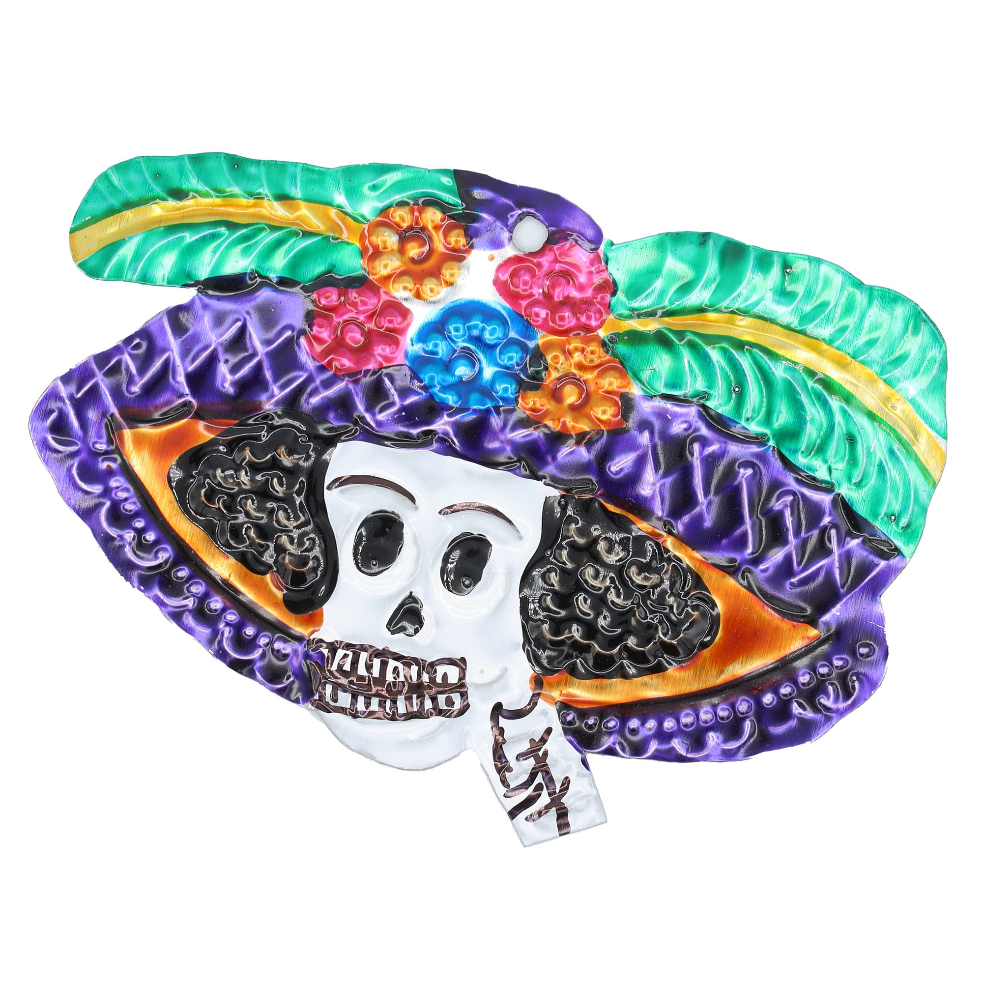 Día de Los Muertos Wall Art Tin Art