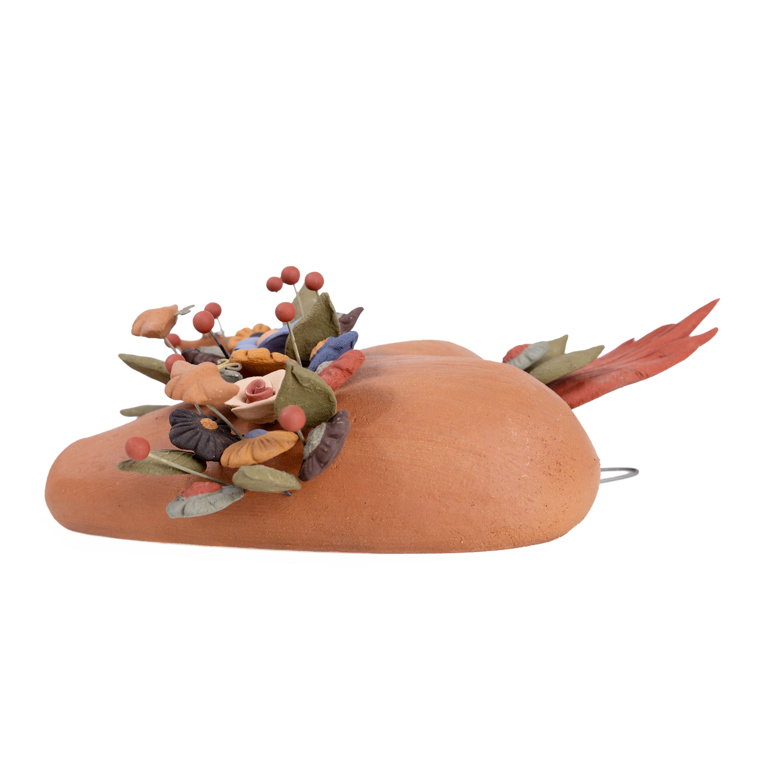 Sacred Heart Barro Pigmentado Clay Wall Art
