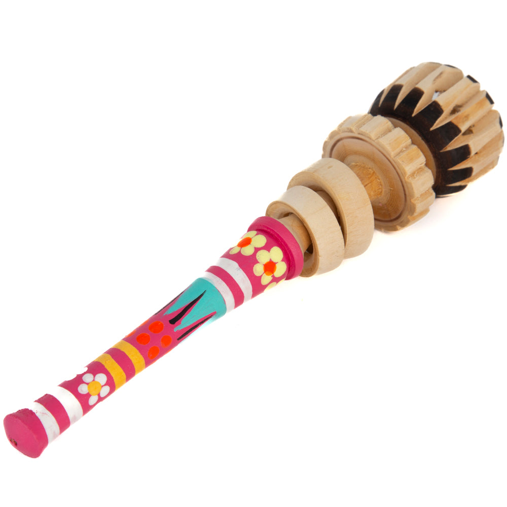 Colorful Hand-Painted Mug Size Molinillo