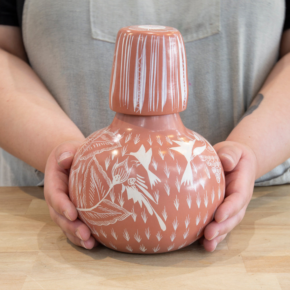 Huancito Small Decanter & Cup Set