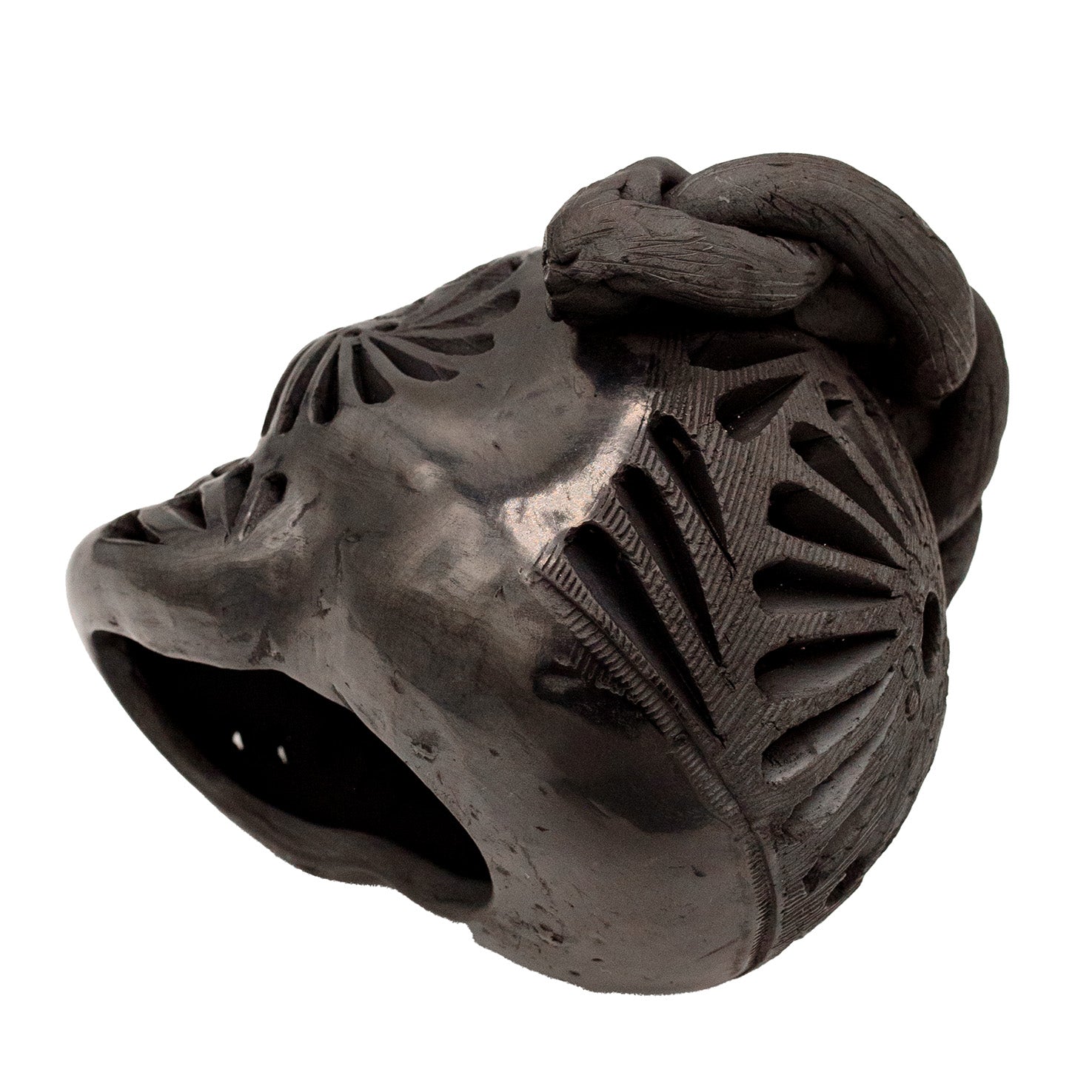 Barro Negro Frida Carved Sugar Skull