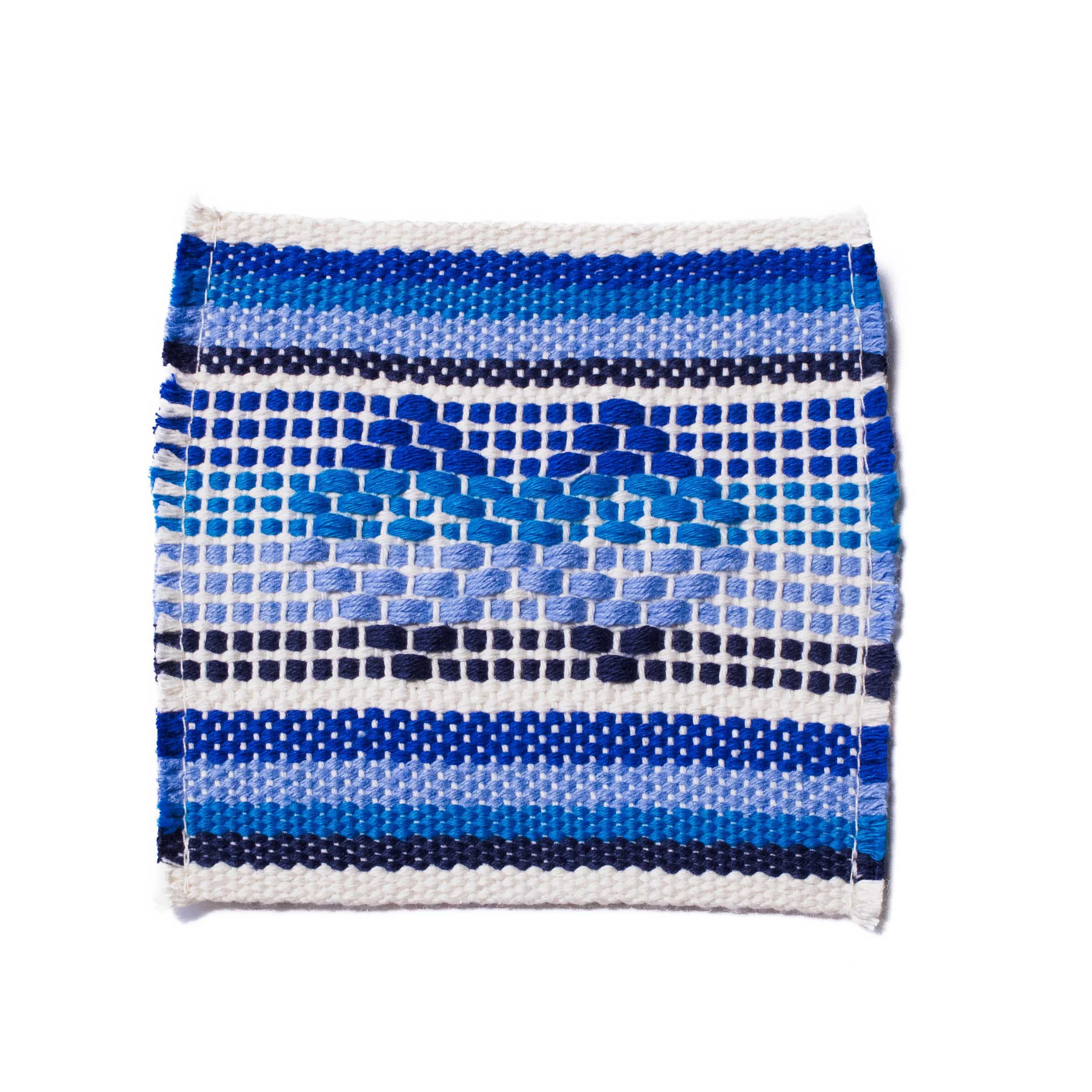 Subtle Fray Telar Woven Coasters