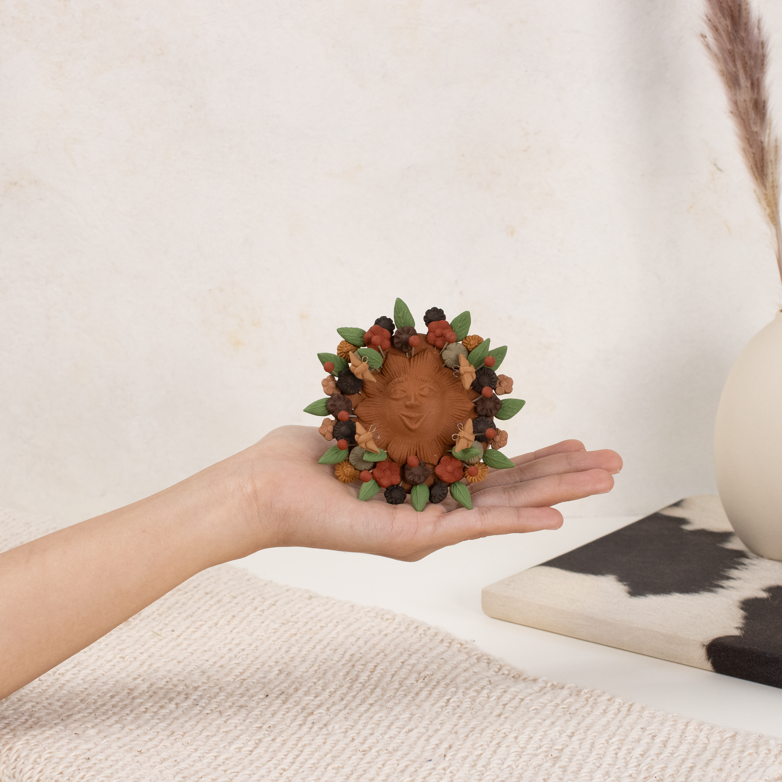 Sol de Barro Pigmentado Clay Wall Art