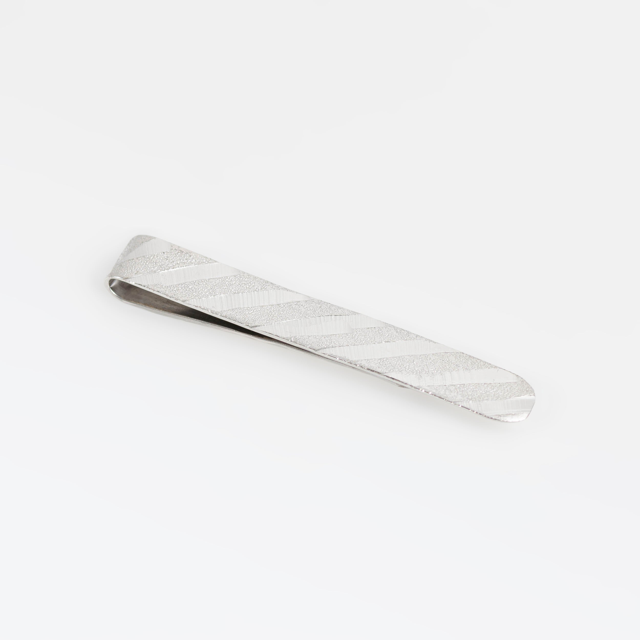 Sterling Silver Rayos Tie Clip