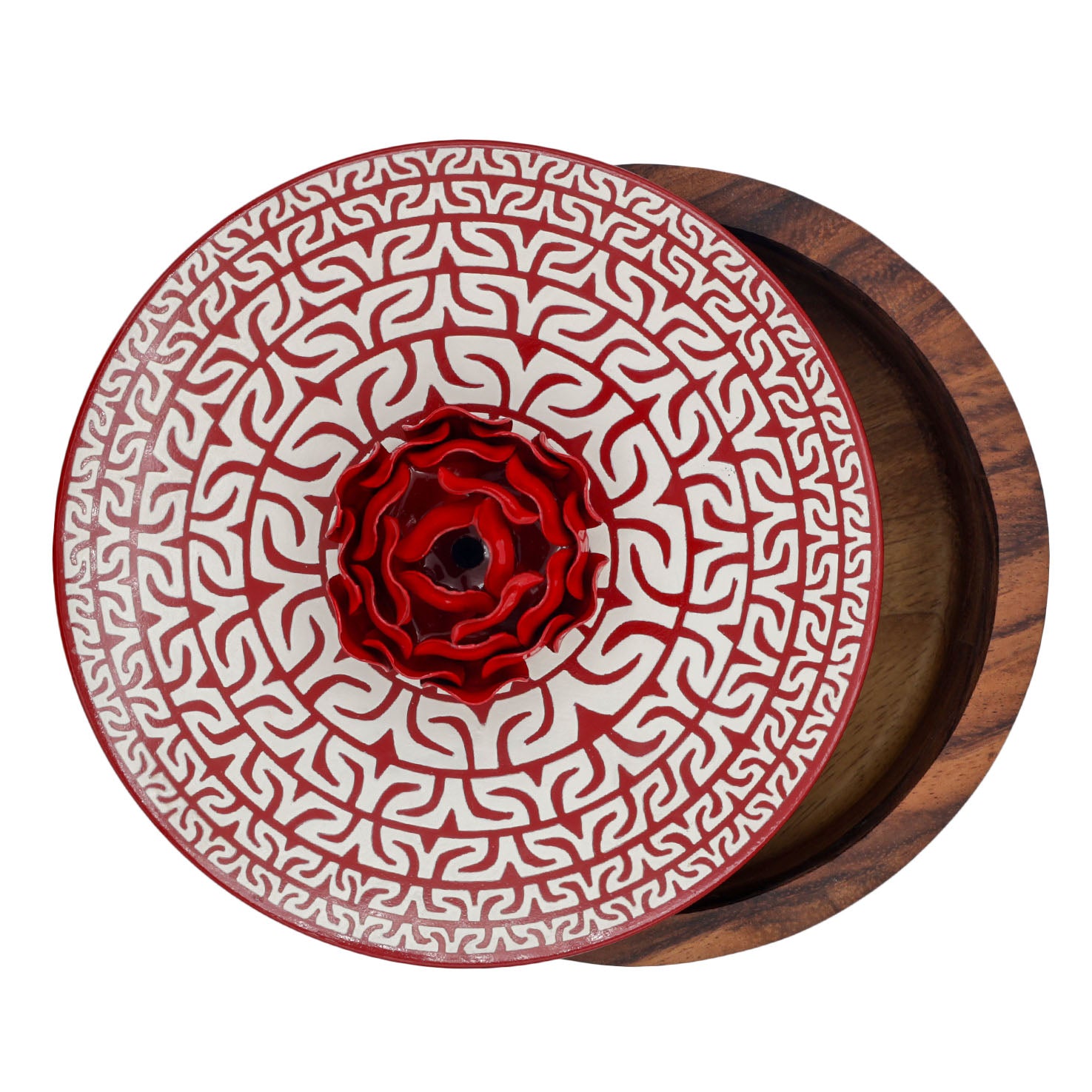 Tortillero Olinalá / Handmade Solid Wood Parota Basket