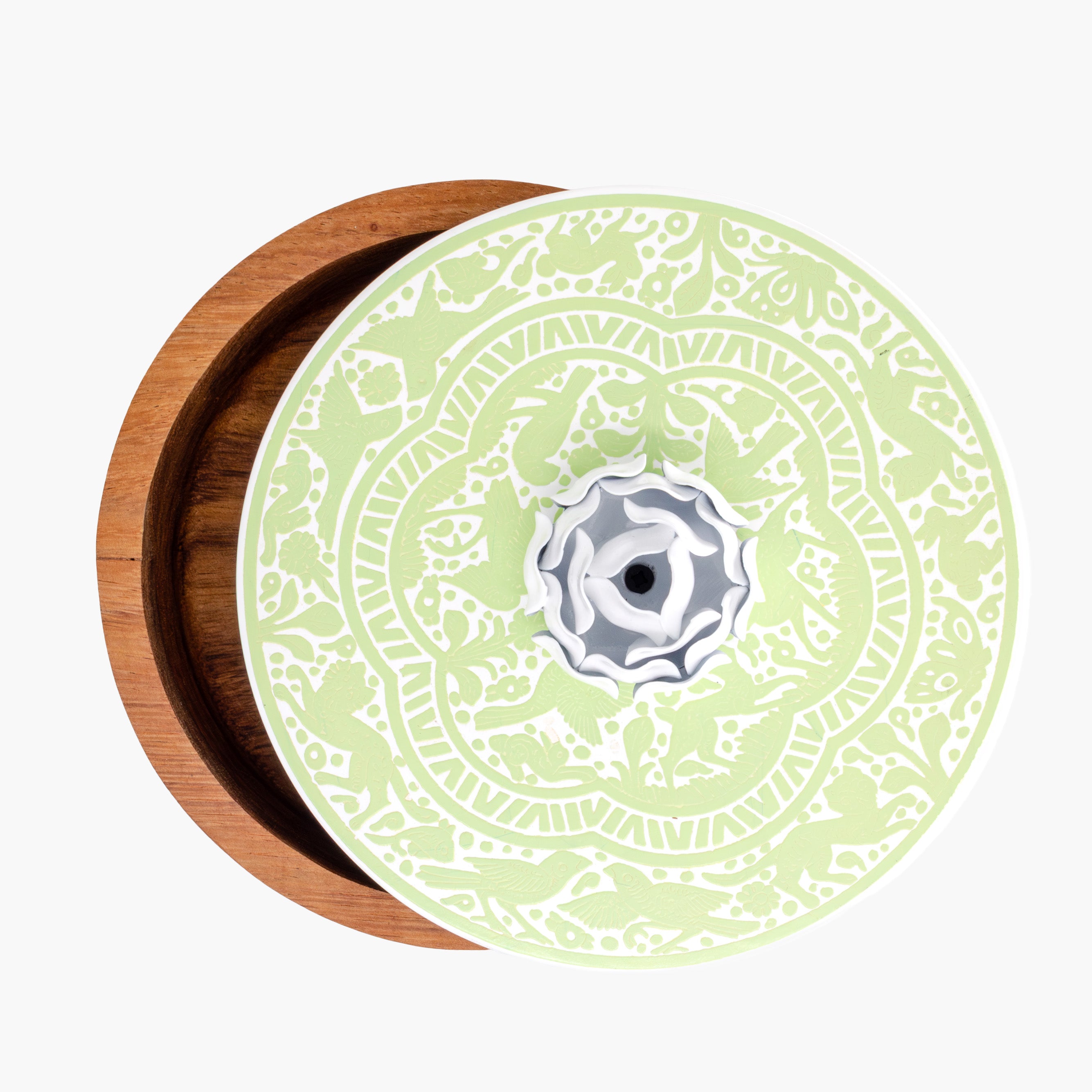 Tortillero Olinalá / Handmade Solid Wood Parota Basket