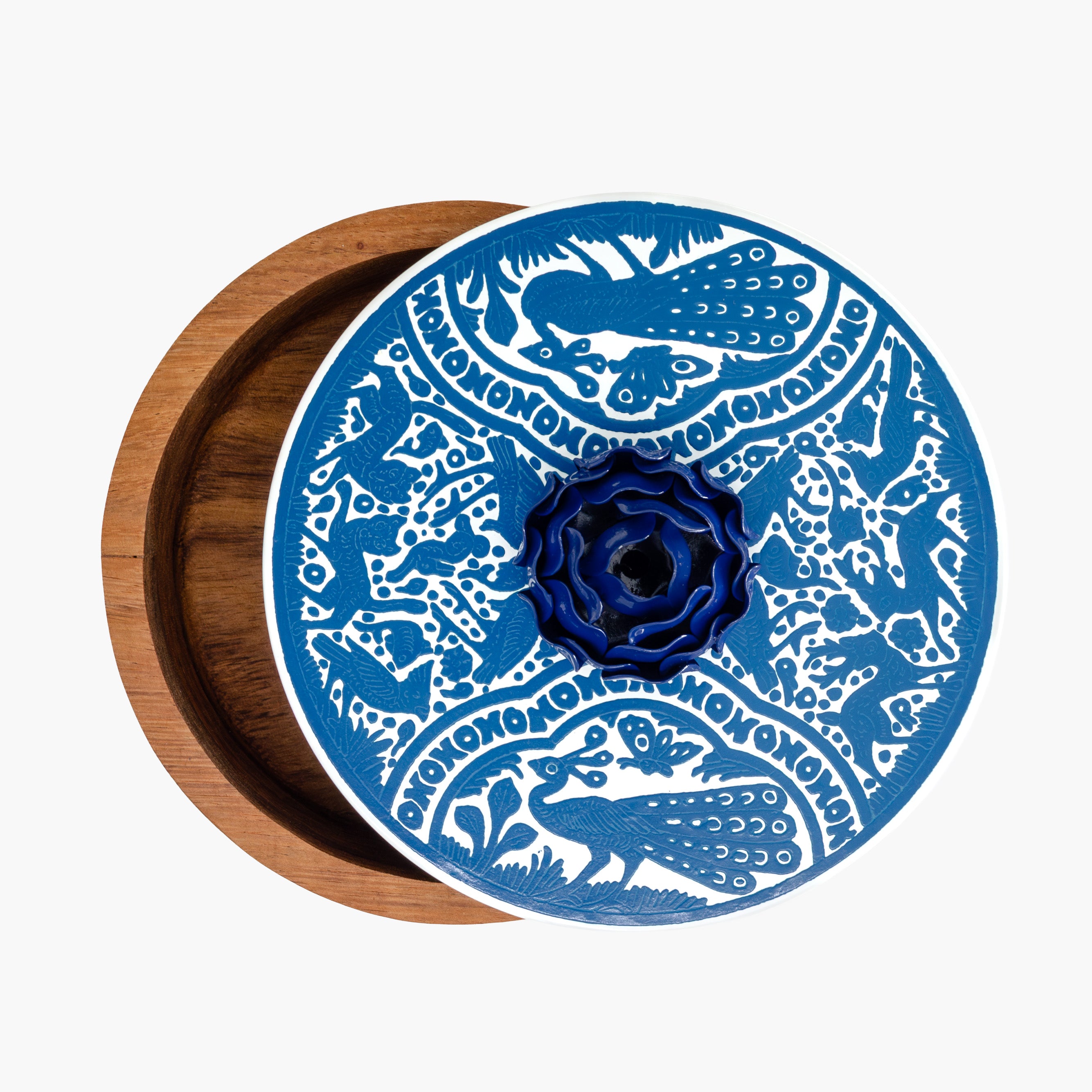 Tortillero Olinalá / Handmade Solid Wood Parota Basket