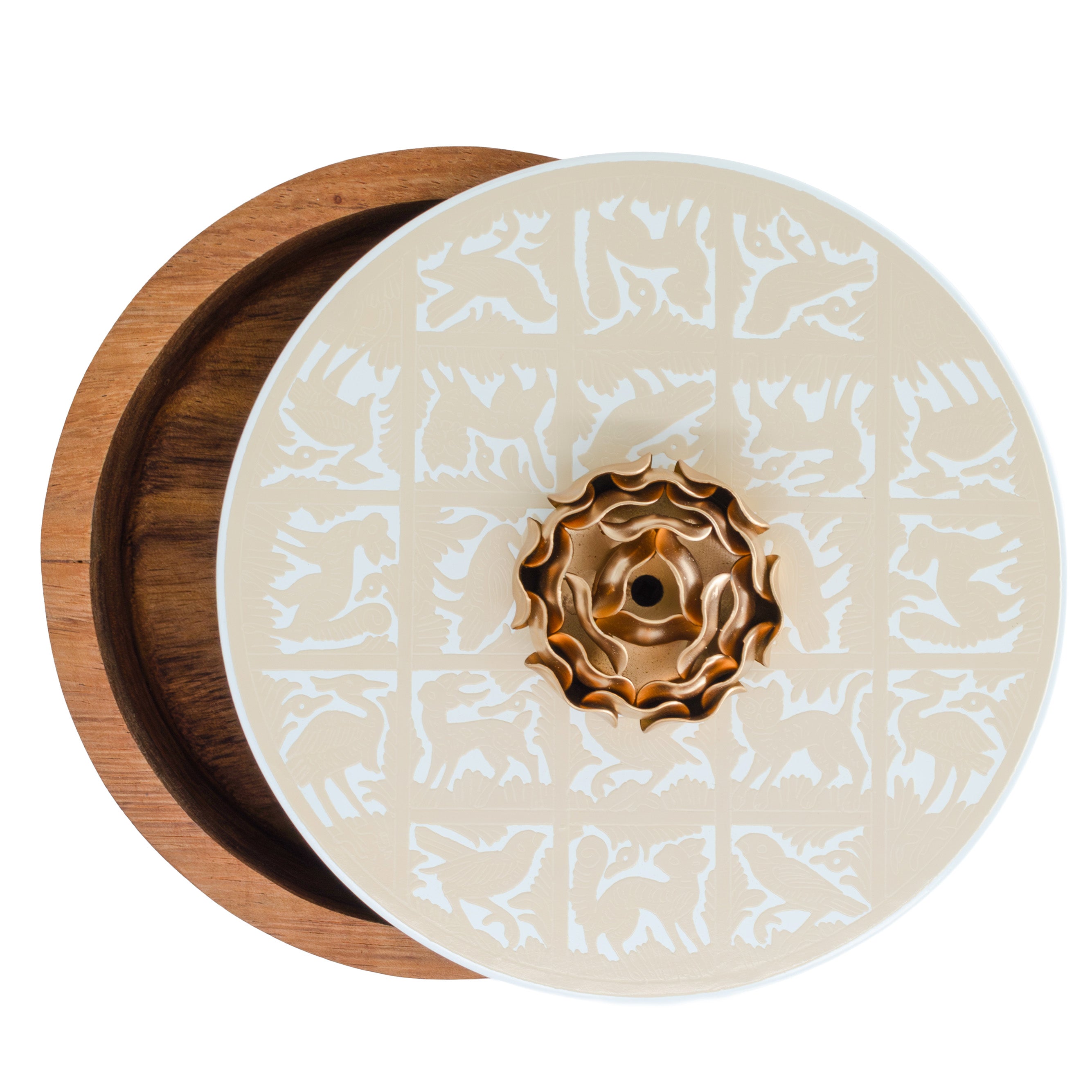 Tortillero Olinalá / Handmade Solid Wood Parota Basket