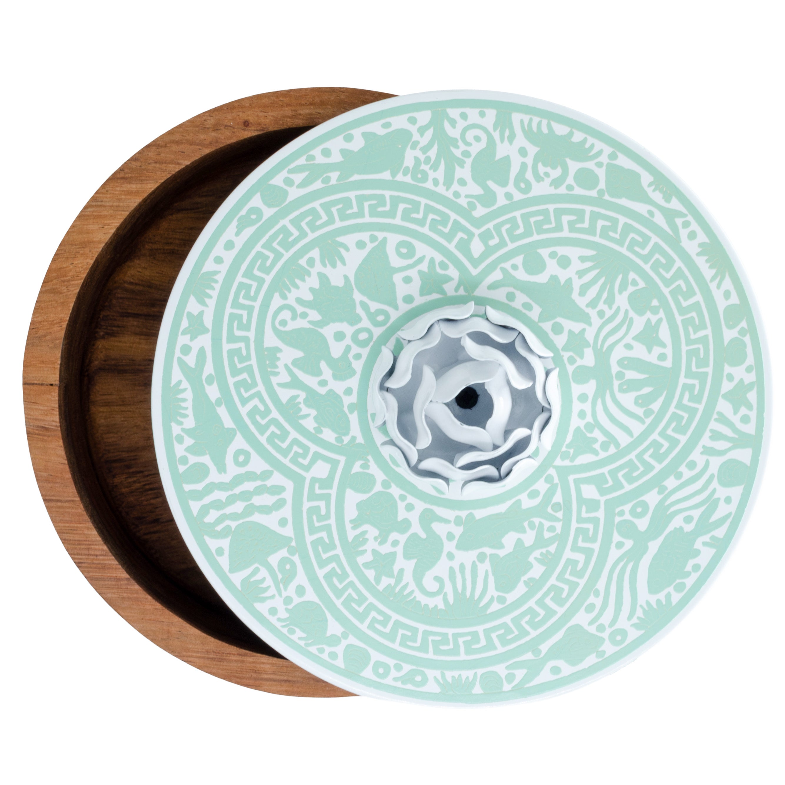 Tortillero Olinalá / Handmade Solid Wood Parota Basket