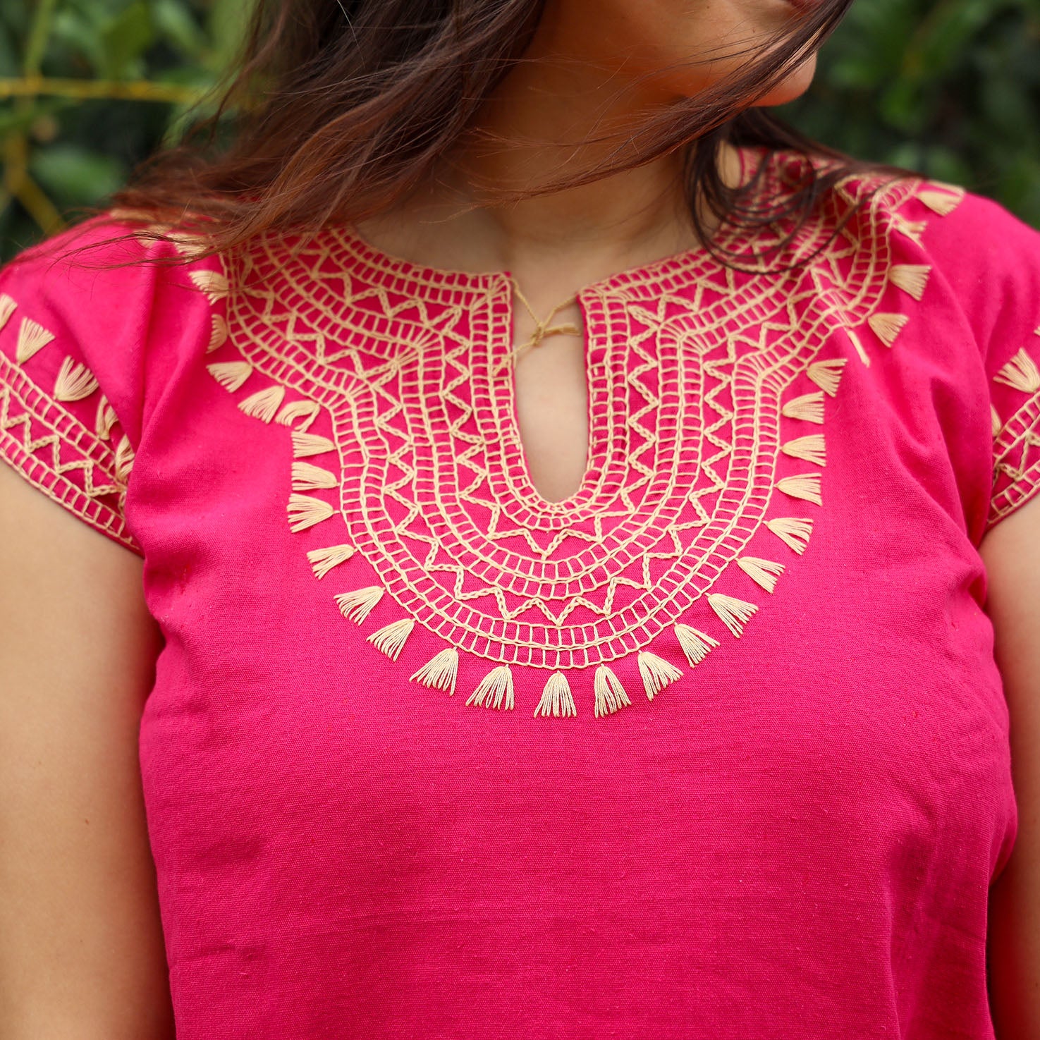 De Corzo Embroidered Blouse