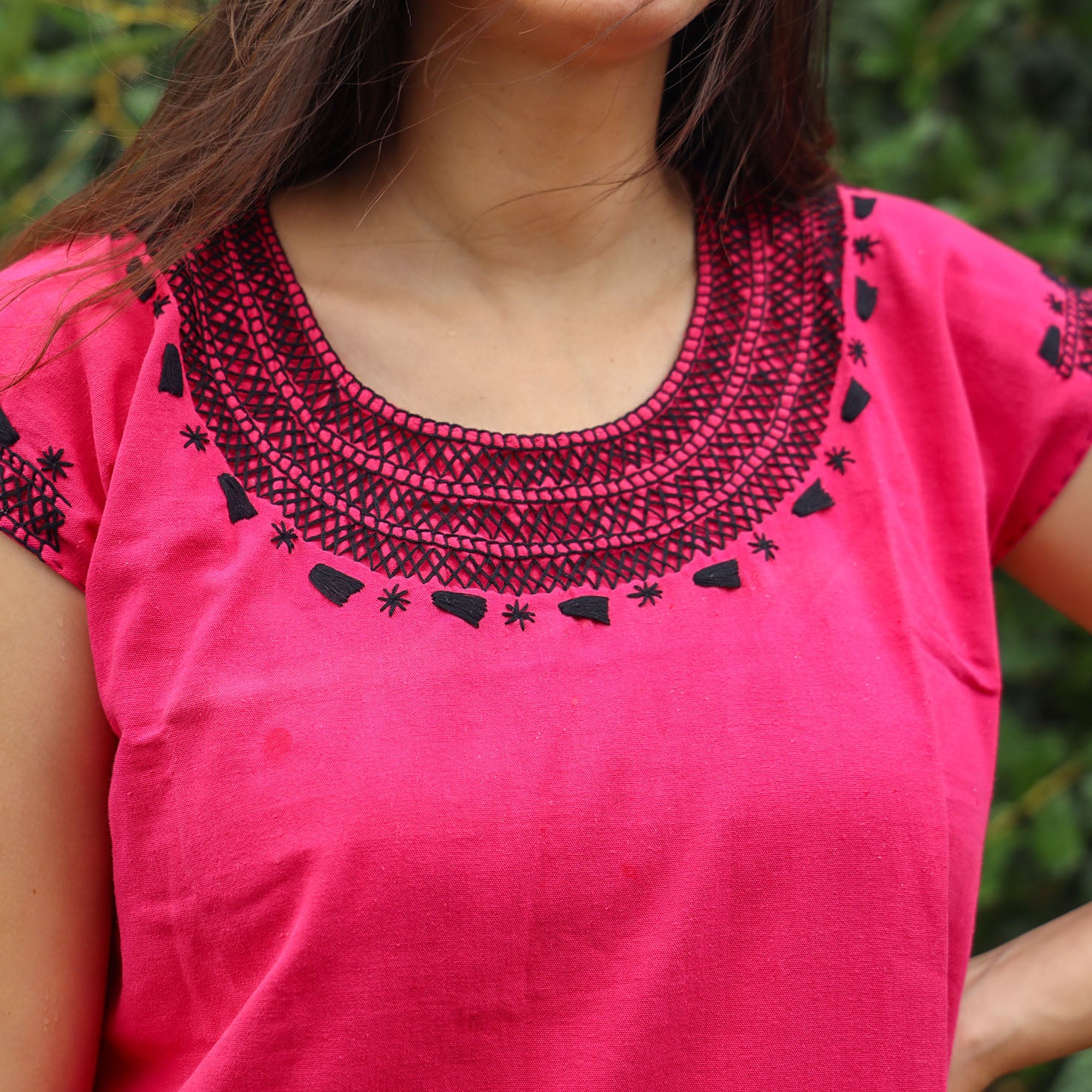 De Corzo Embroidered Blouse