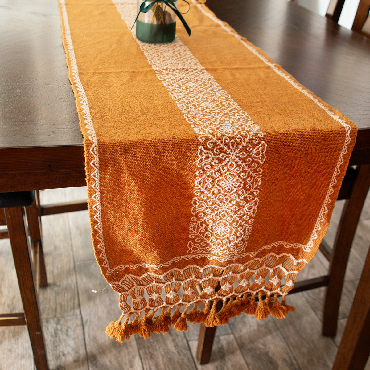 Tanamacoyan Natural Dyes Wool Table Runner