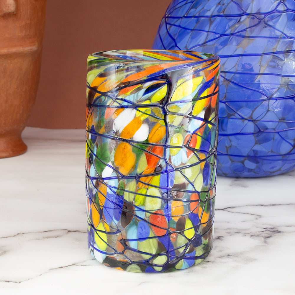Tonalá Hand-Blown Highball Glass Tumbler